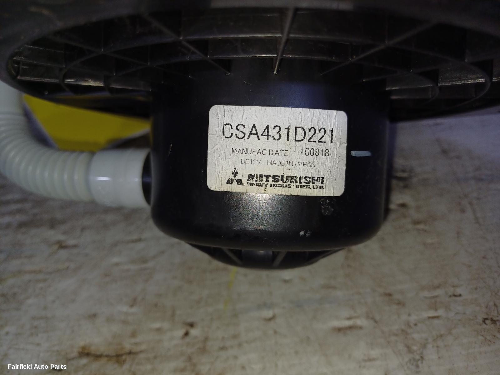 2007-2015 Mitsubishi Lancer Heater Fan Motor