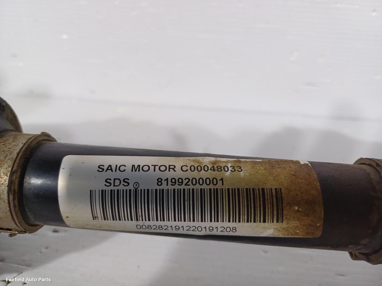 2020-2021 Ldv T60 Right Driveshaft