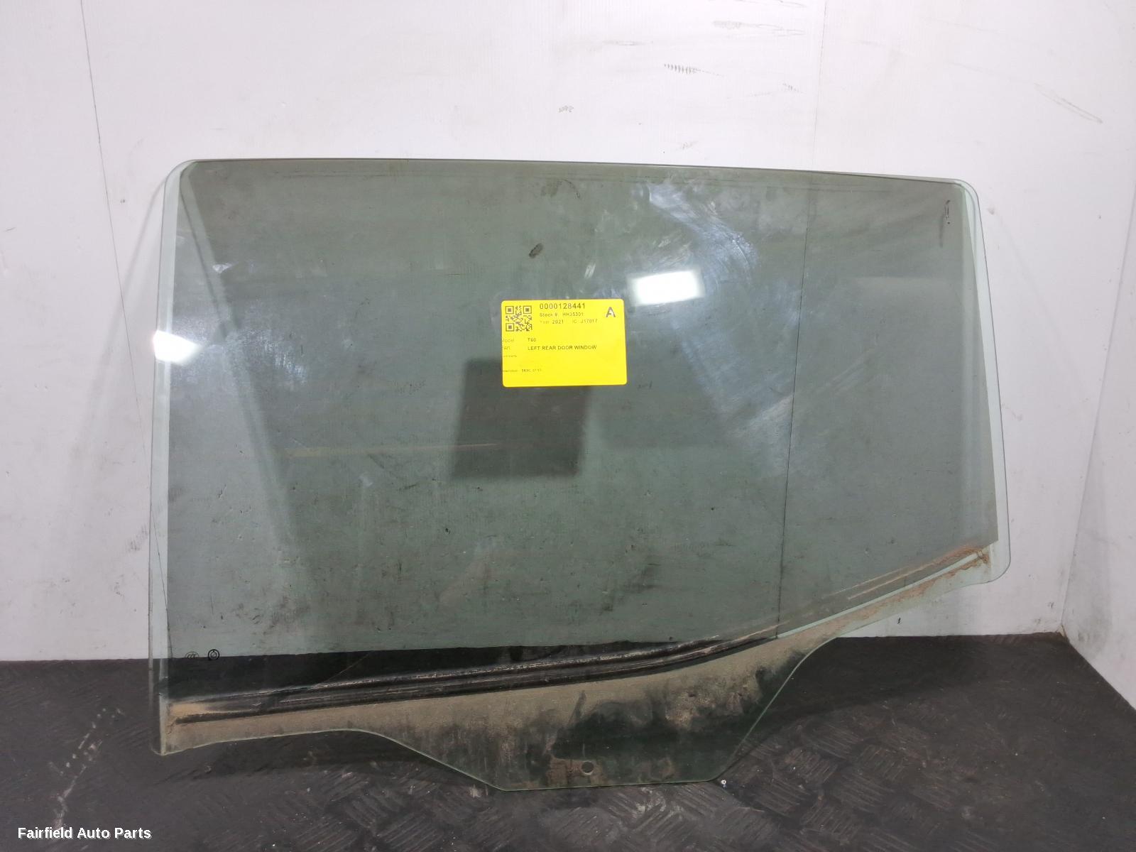 2017-2026 Ldv T60 Left Rear Door Window