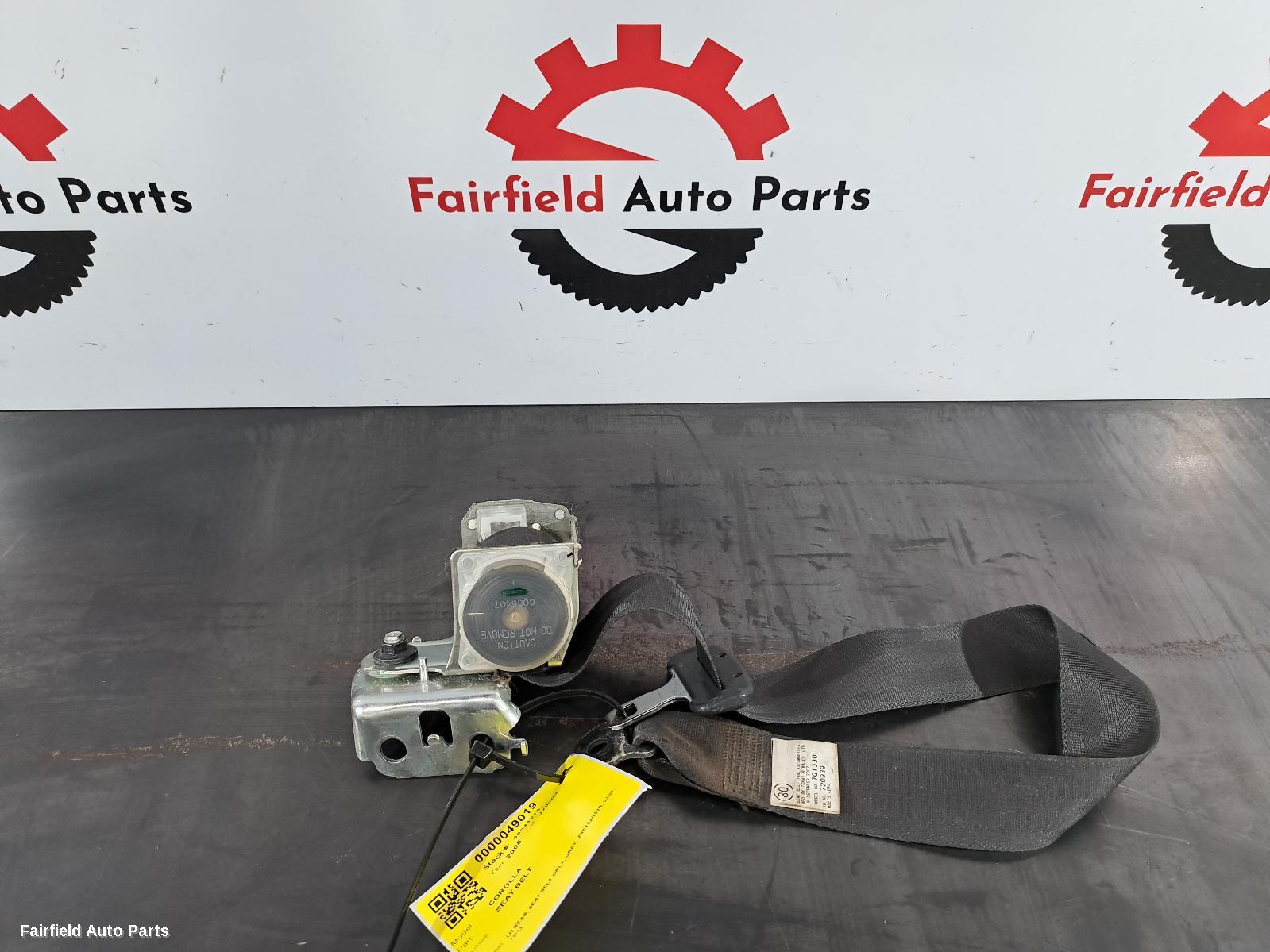 2007-2013 Toyota Corolla Seatbelt Stalk