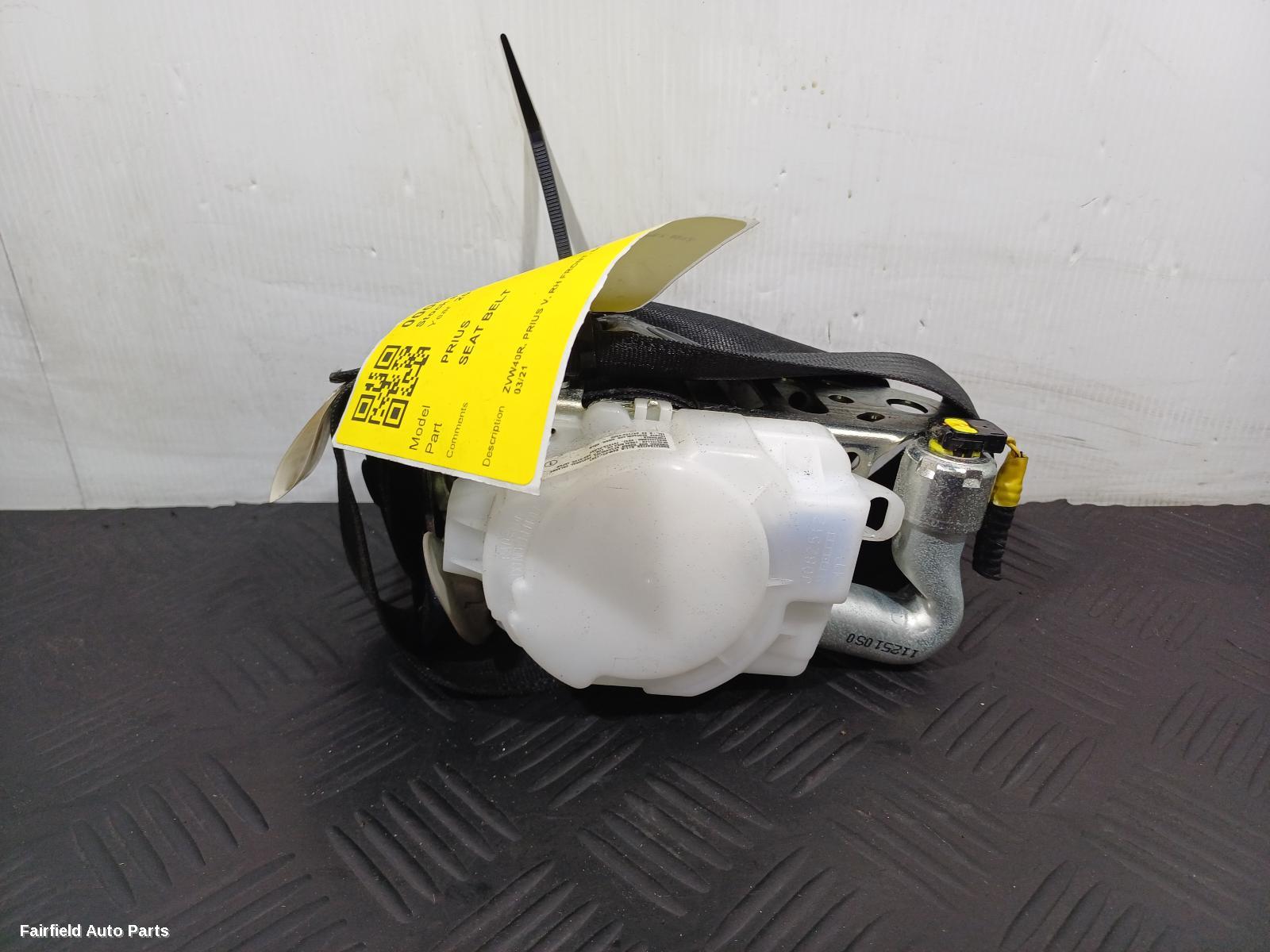 2012-2021 Toyota Prius Seatbelt Stalk