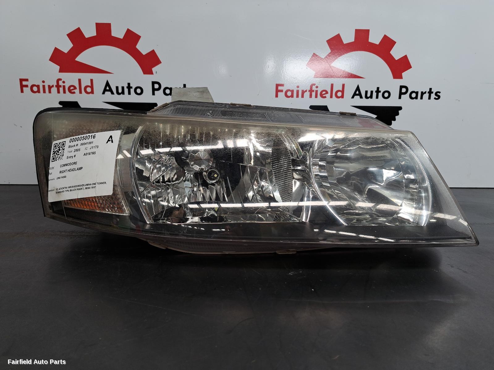 2004-2007 Holden Commodore Right Headlamp