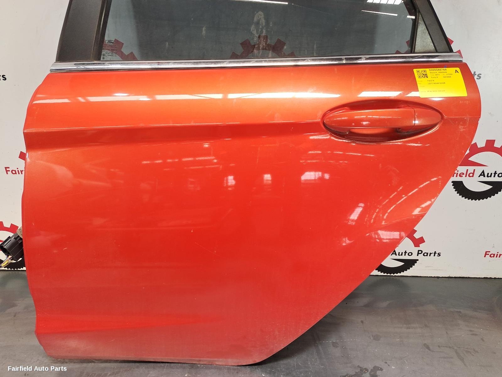 2010-2019 Ford Fiesta Left Rear Door Sliding