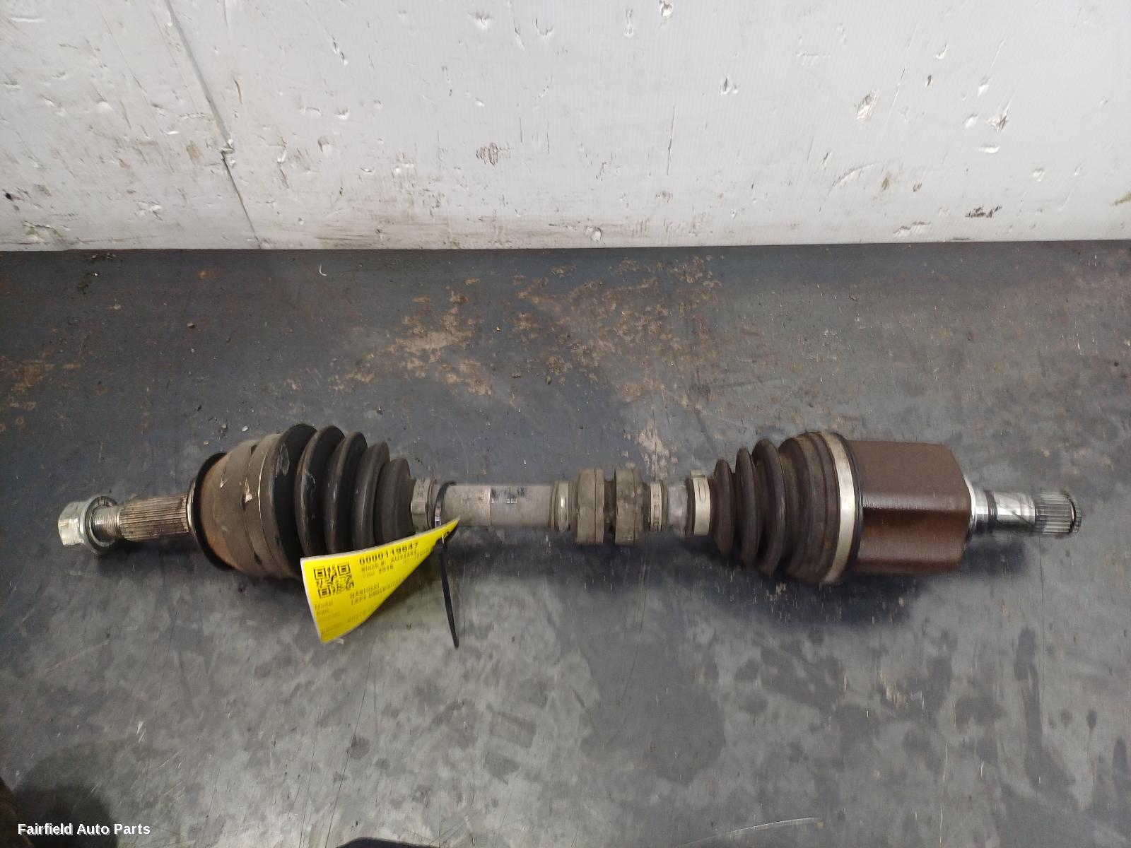 2013-2017 Nissan Qashqai Left Driveshaft
