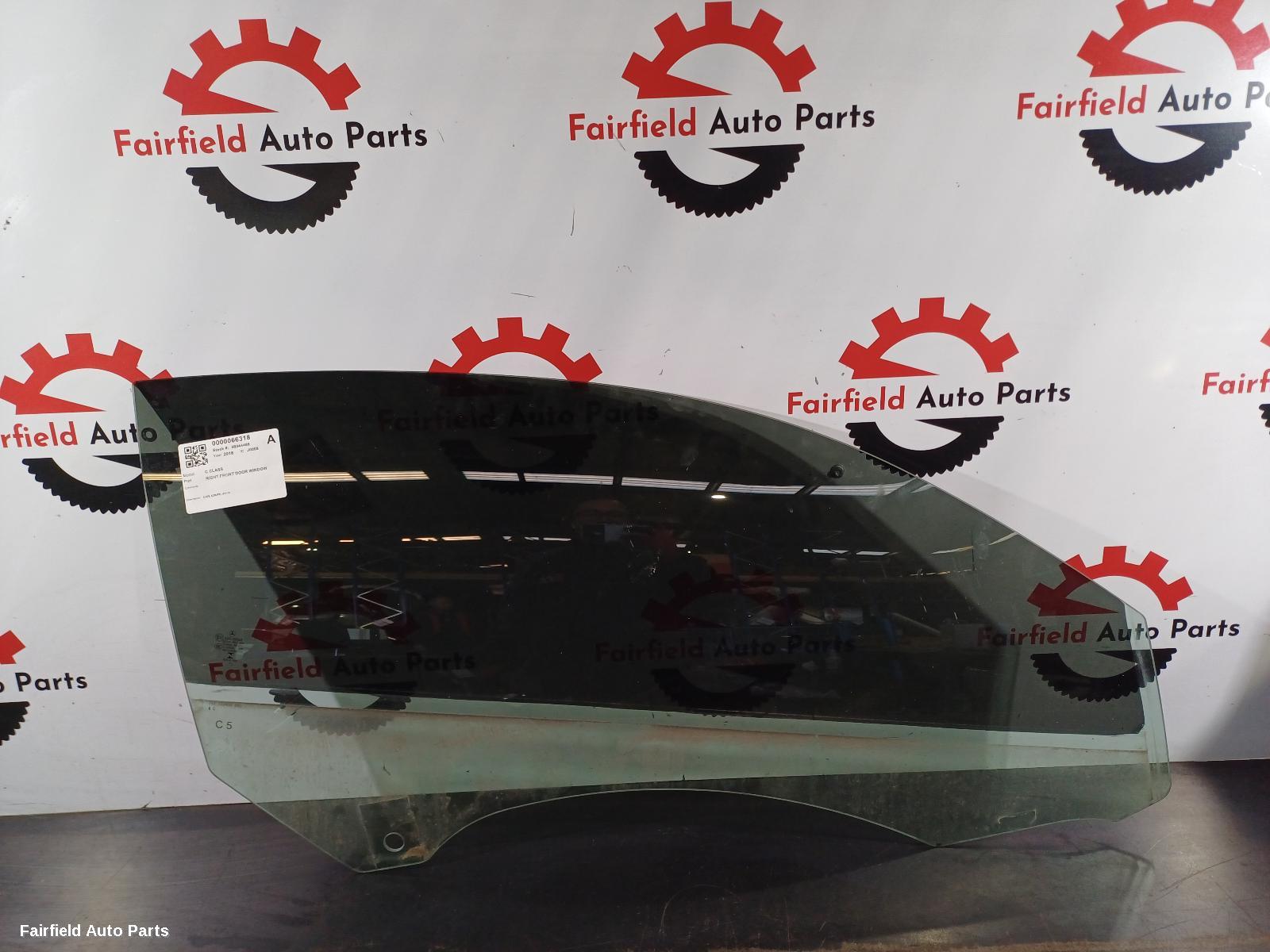 2016-2023 Mercedes C Class Right Front Door Window