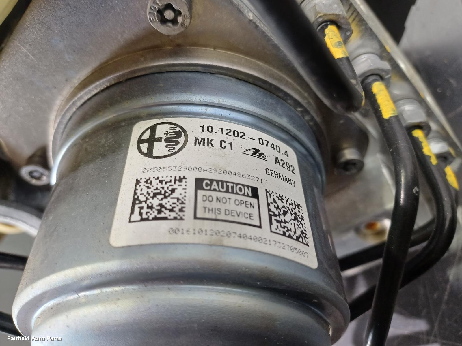 2018-2026 Alfa Romeo Stelvio Abs Pump Modulator