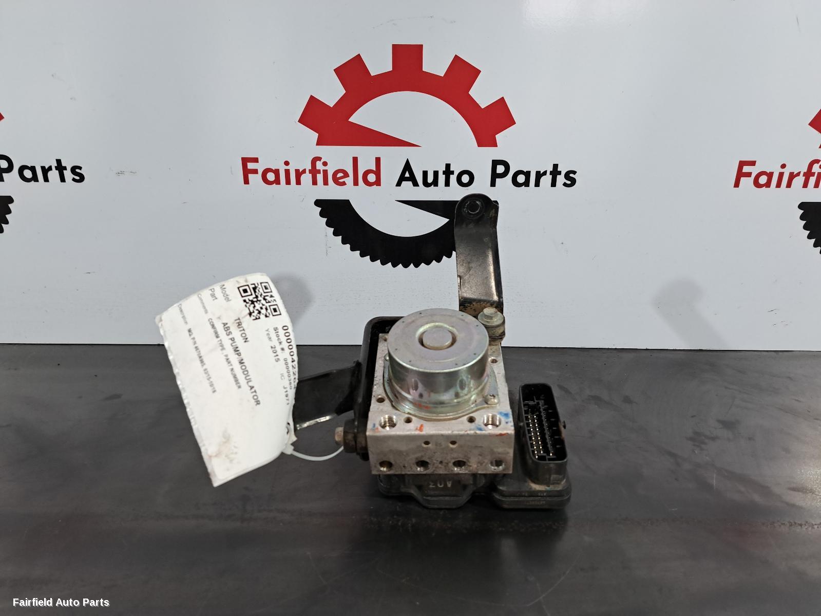 2015-2018 Mitsubishi Triton Abs Pump Modulator