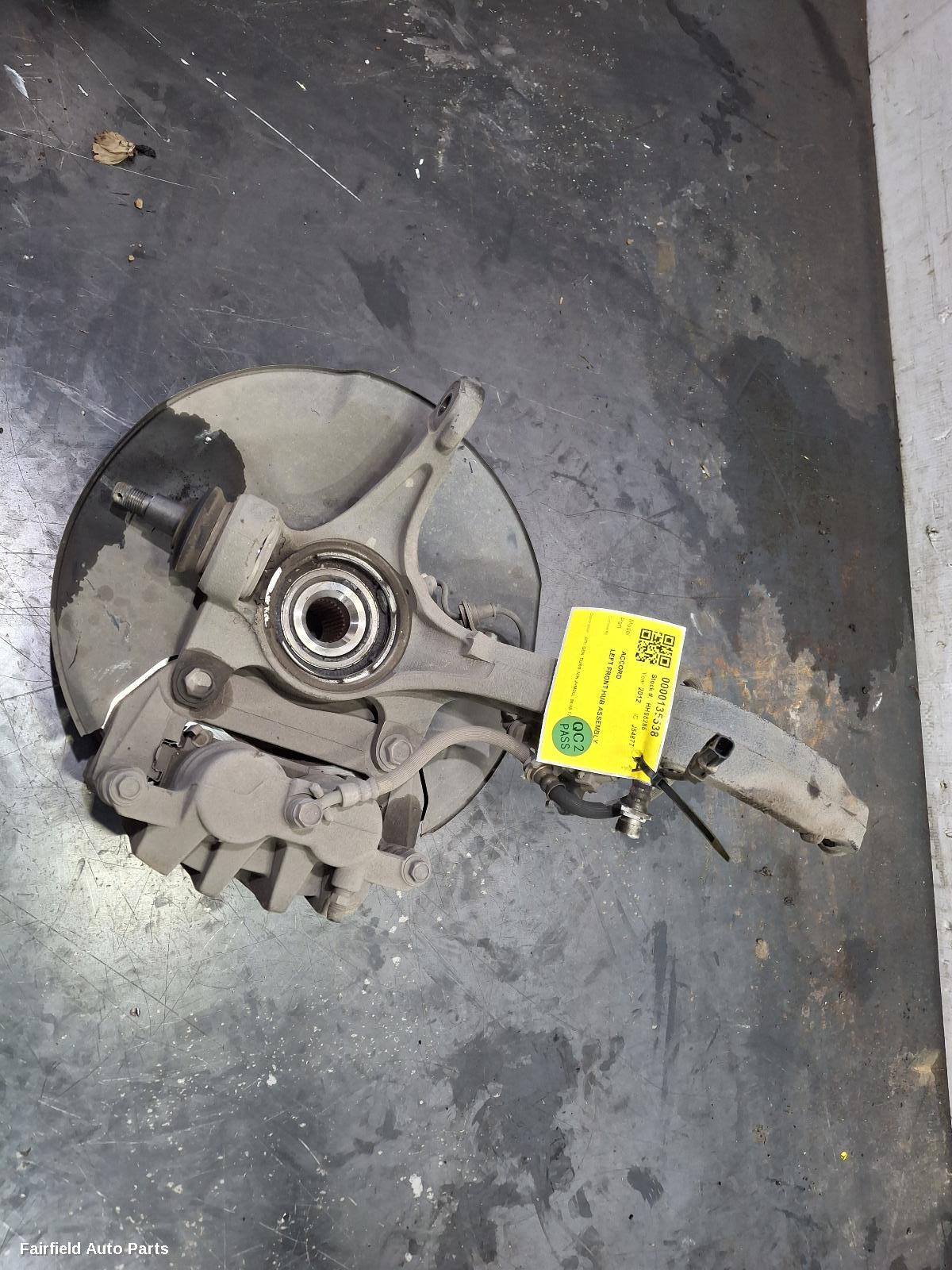 2008-2015 Honda Accord Left Front Hub Assembly
