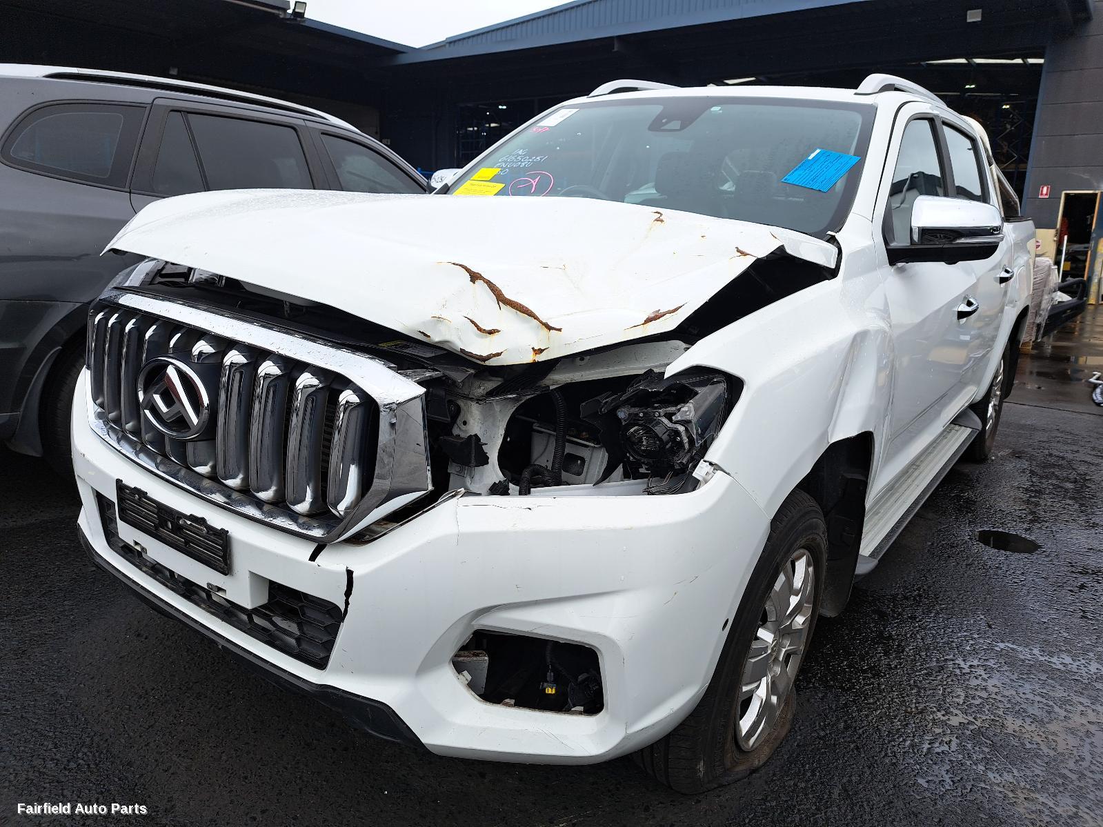 2017-2021 Ldv T60 Bootlid Tailgate