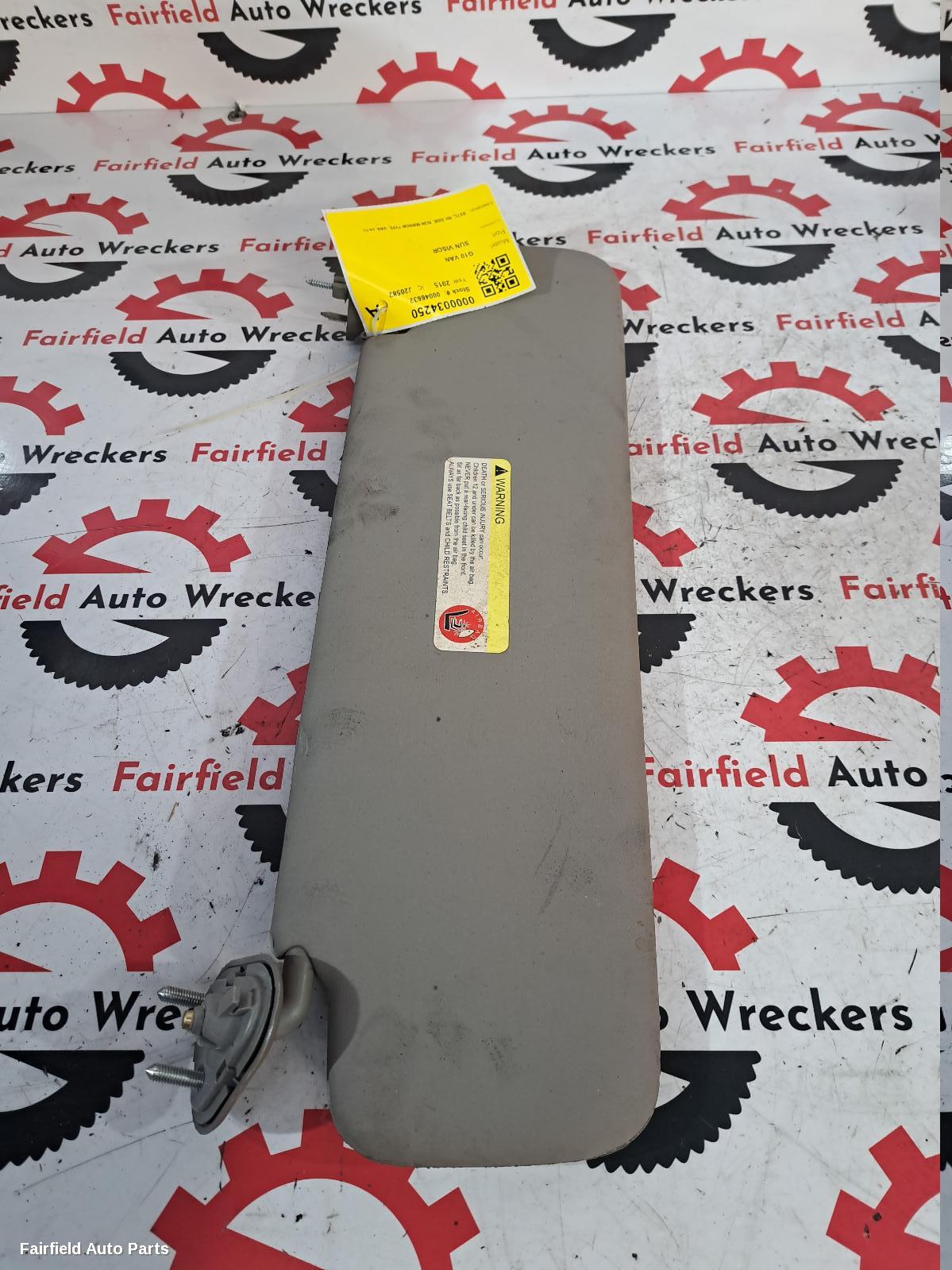 2015-2025 Ldv G10 Sunvisor