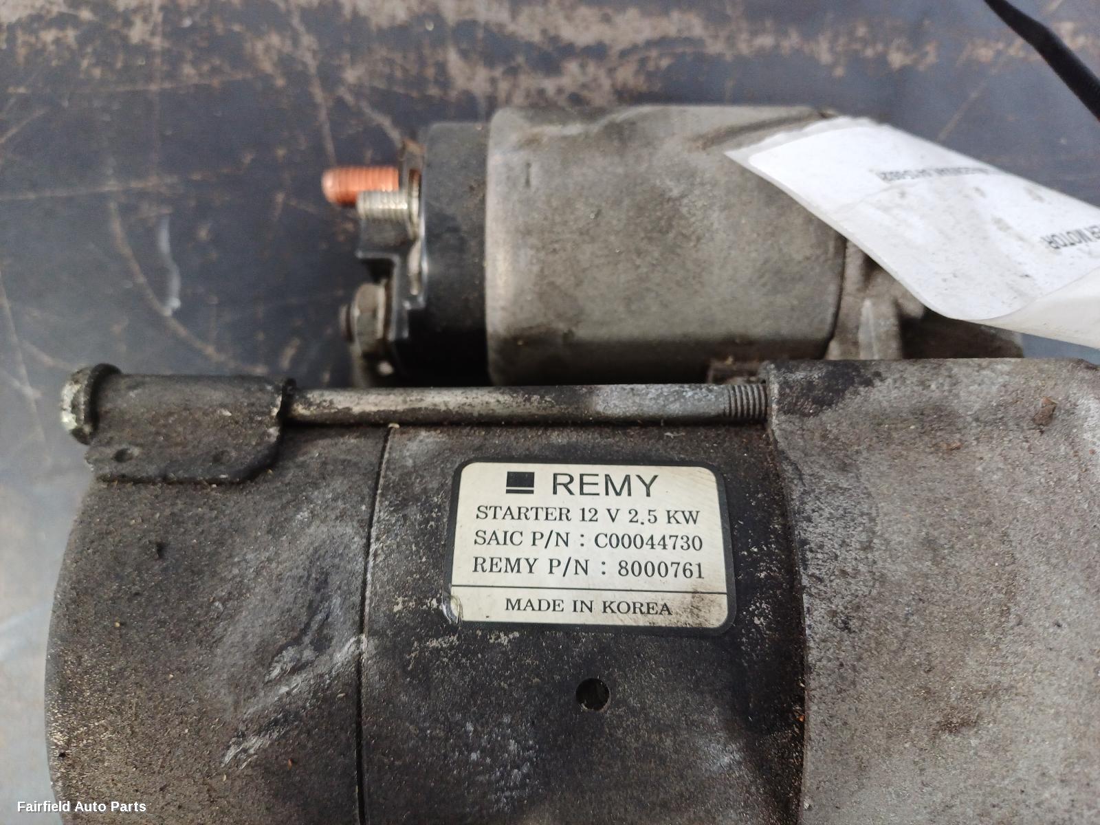 2015-2021 Ldv G10 Starter