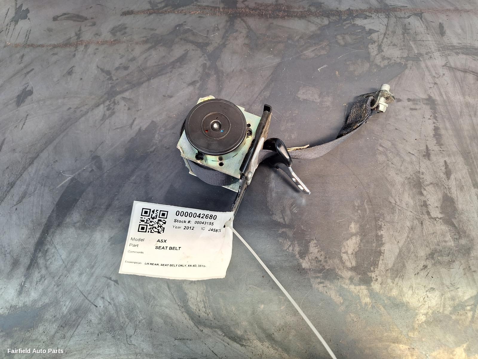 2010-2024 Mitsubishi Asx Seatbelt Stalk