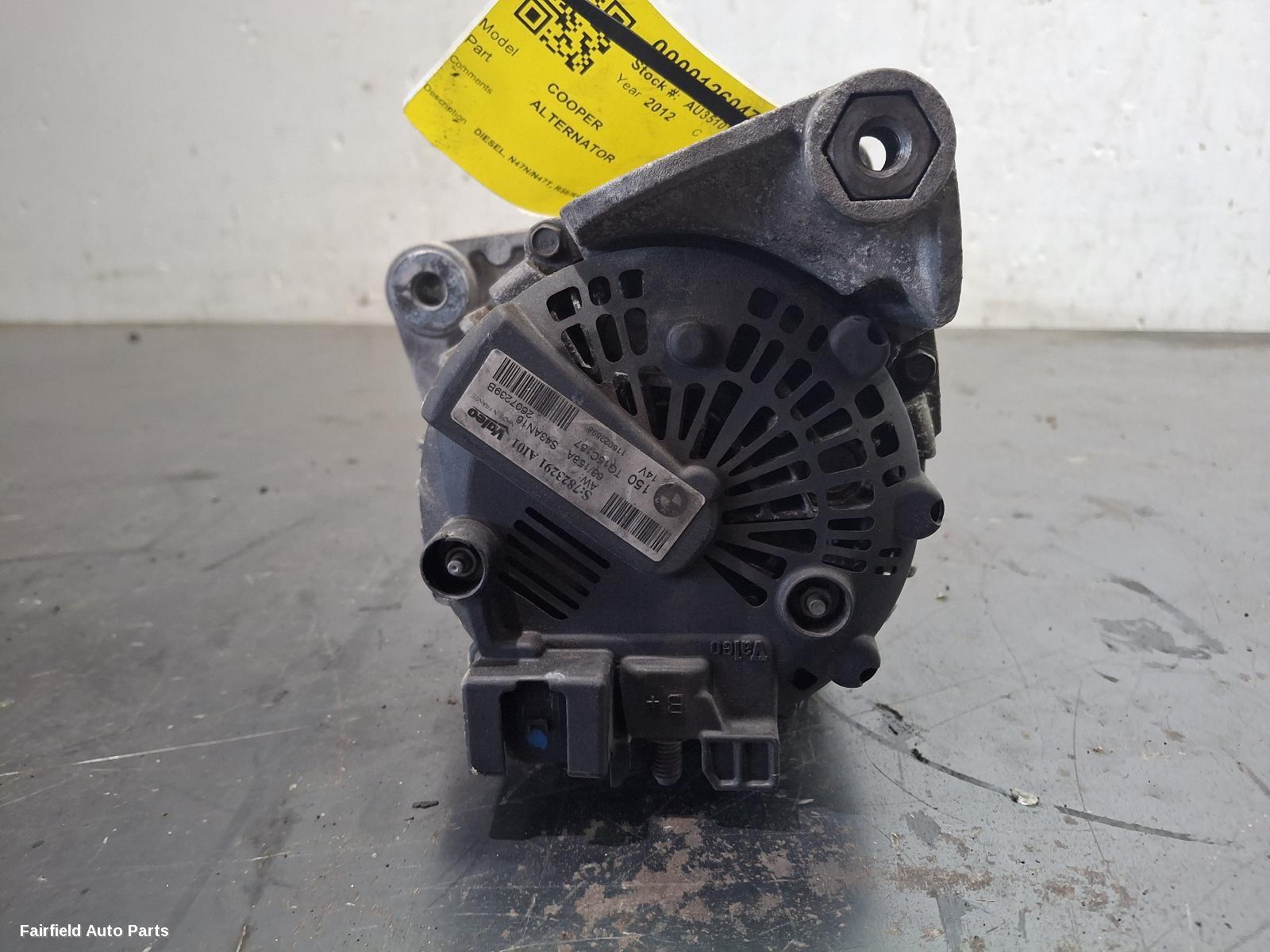 2010-2016 Mini Cooper Alternator