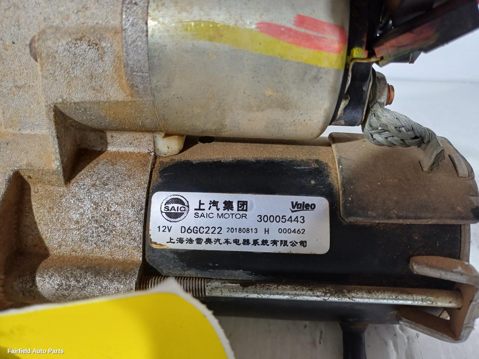 2017-2024 Mg Zs Starter