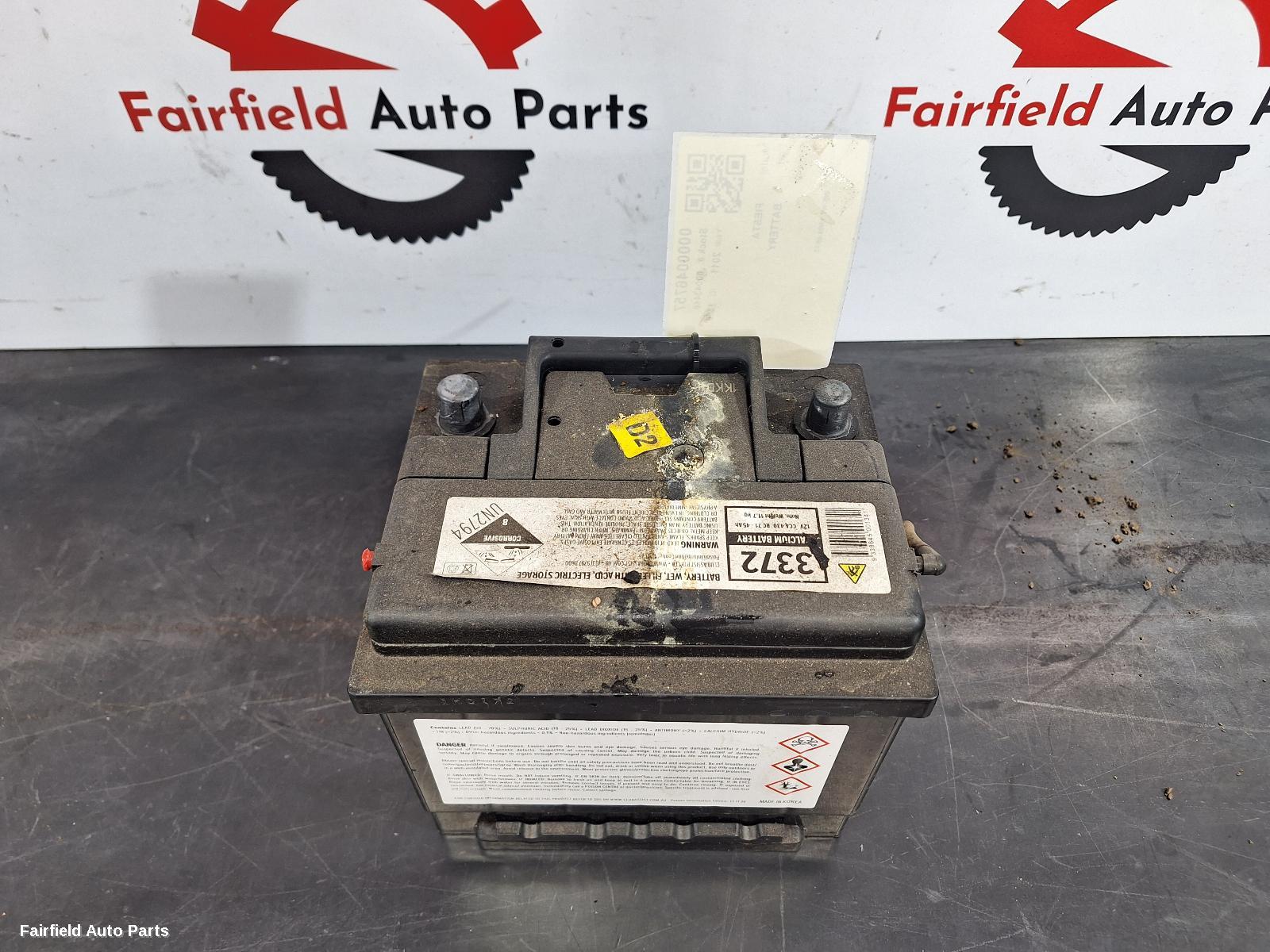 2008-2013 Ford Fiesta Battery