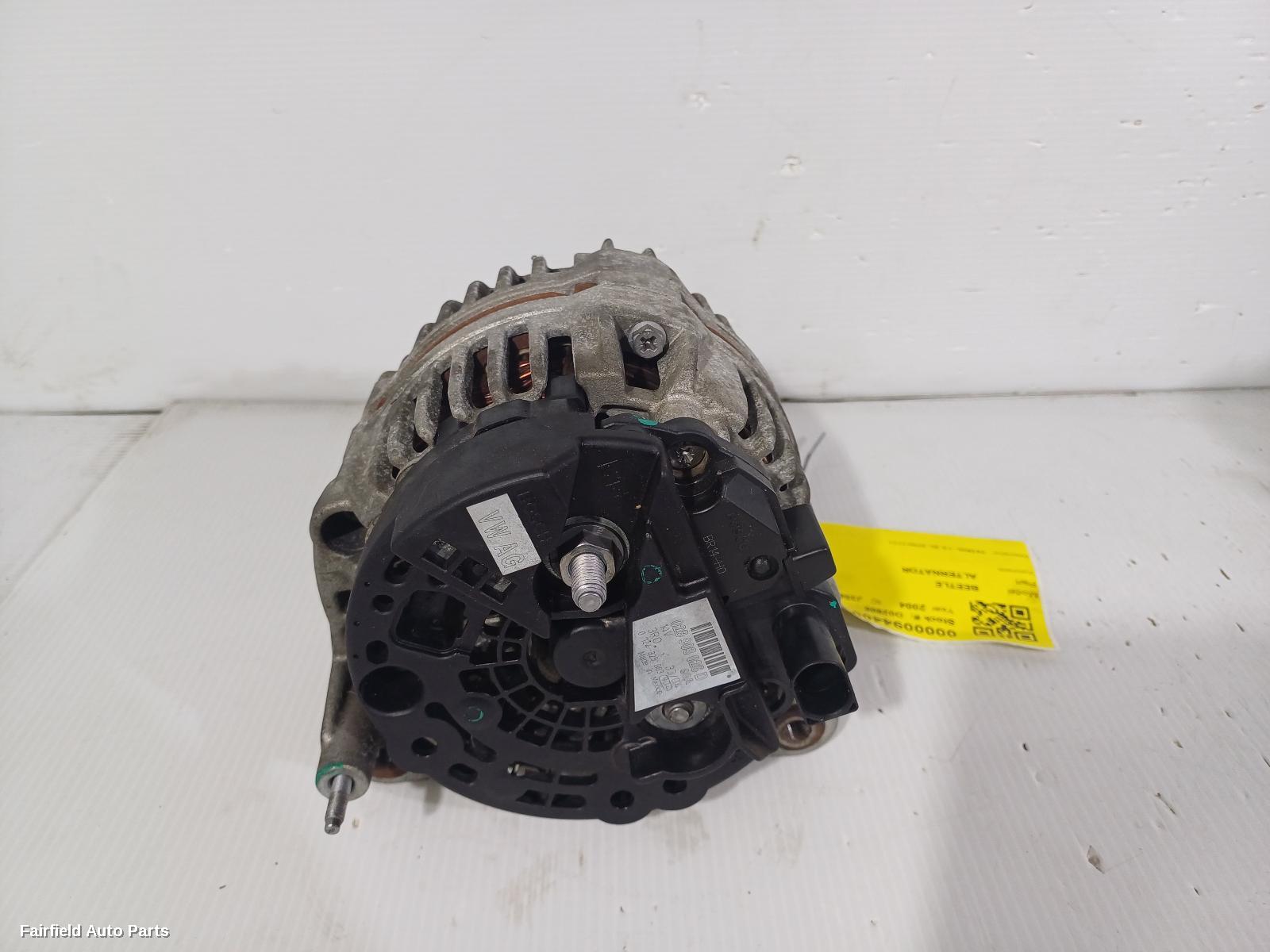 2000-2011 Volkswagen Beetle Alternator