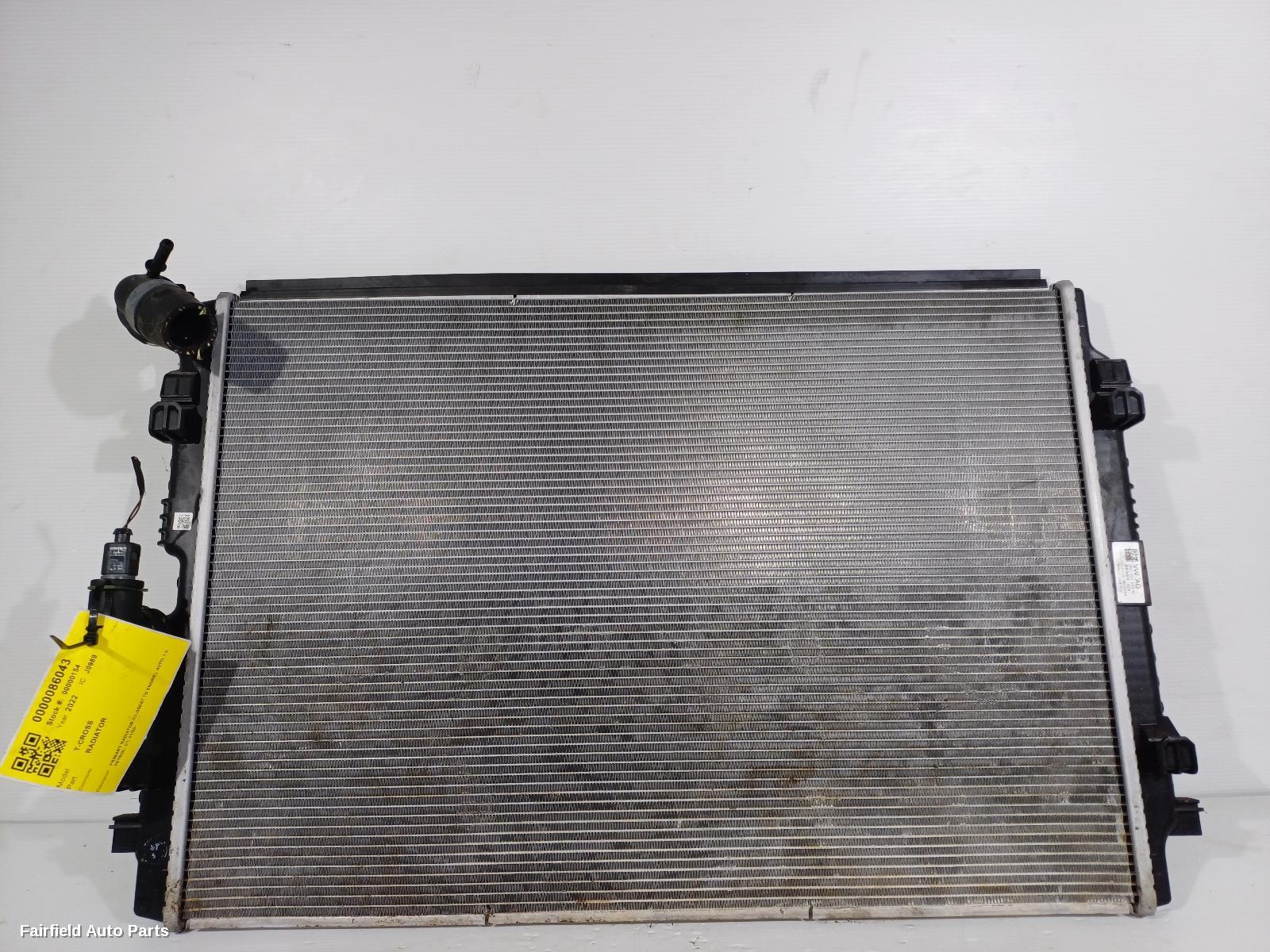 2020-2023 Volkswagen T-cross Radiator