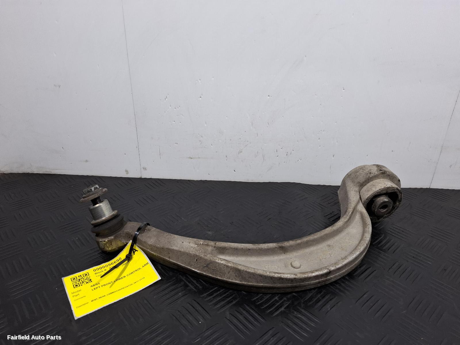 2011-2016 Audi A5 Left Front Lower Control Arm