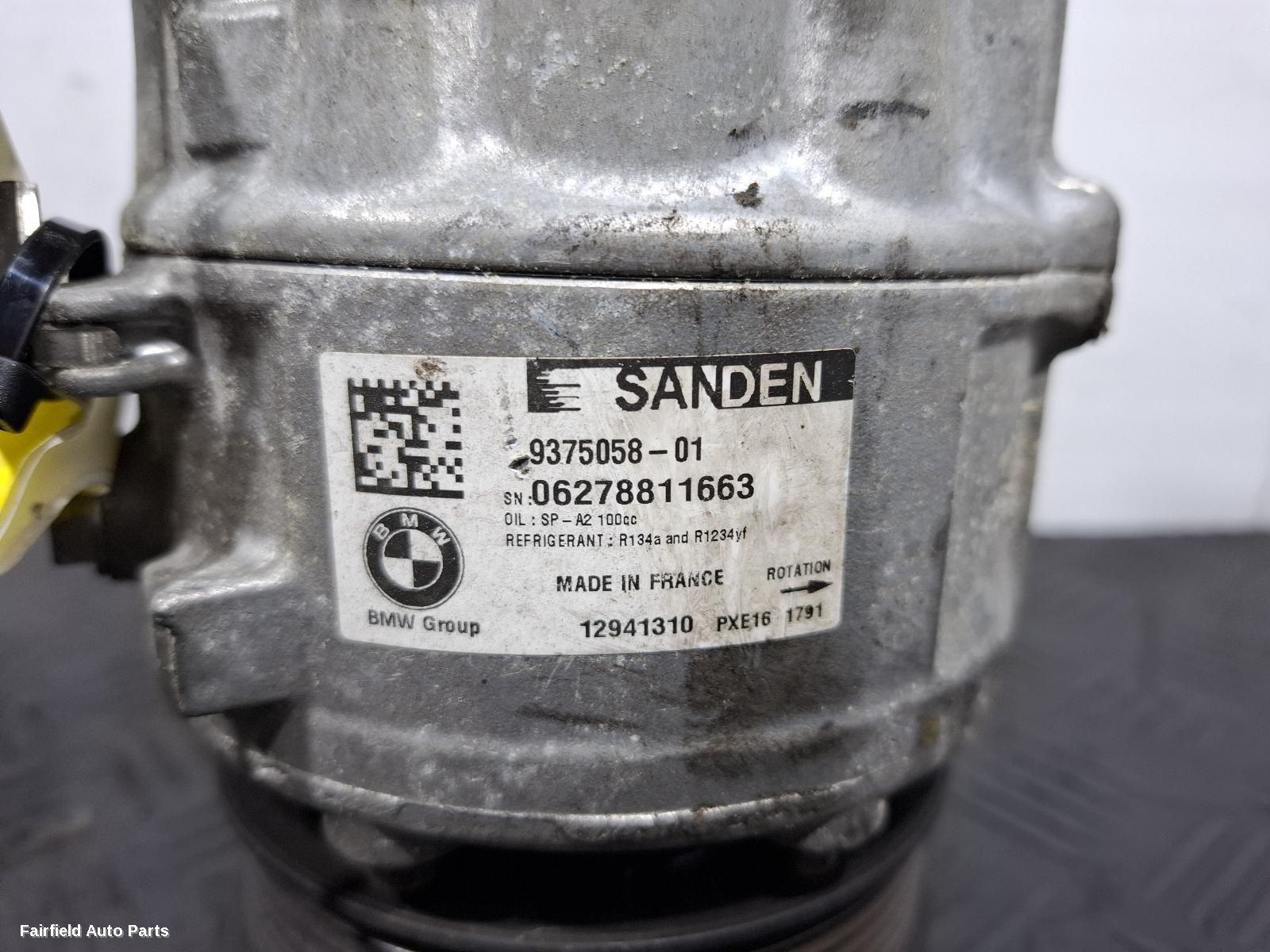 2017-2020 Bmw 5 Series A C Compressor