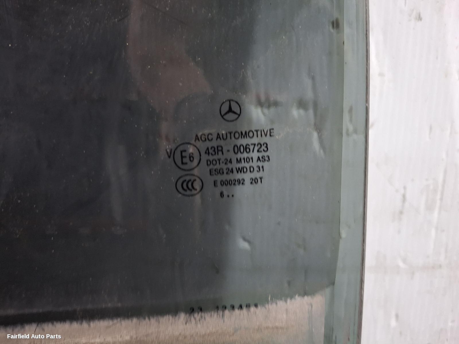 2012-2018 Mercedes A Class Left Rear Door Window