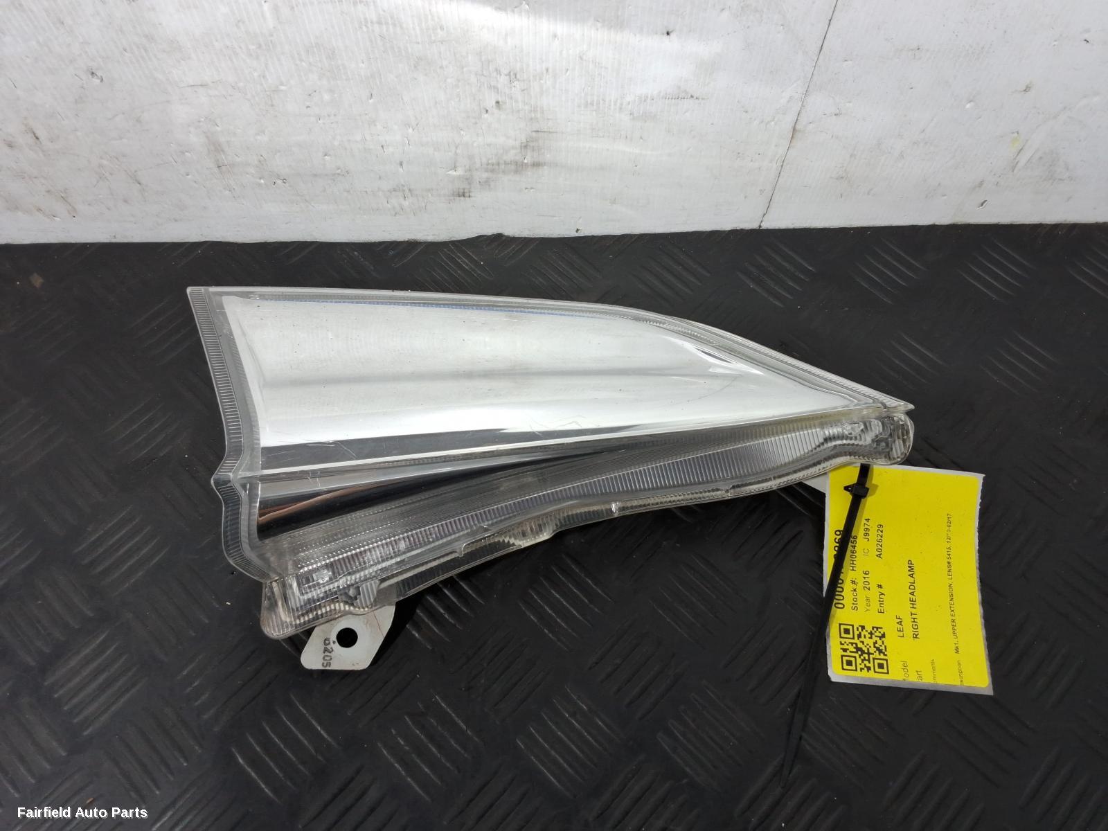 2010-2017 Nissan Leaf Right Headlamp