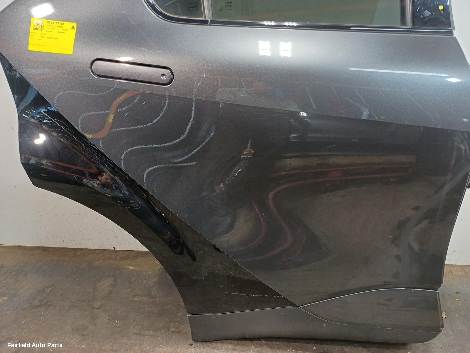 2023-2026 Toyota C-hr Right Rear Door Sliding
