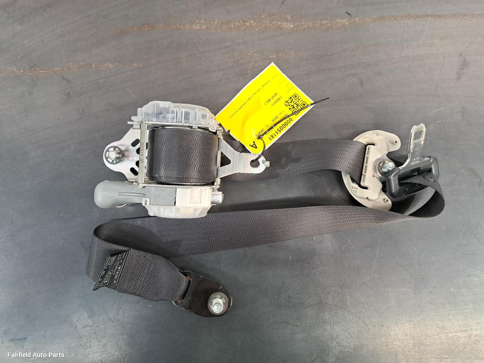 2014-2021 Subaru Liberty Seatbelt Stalk