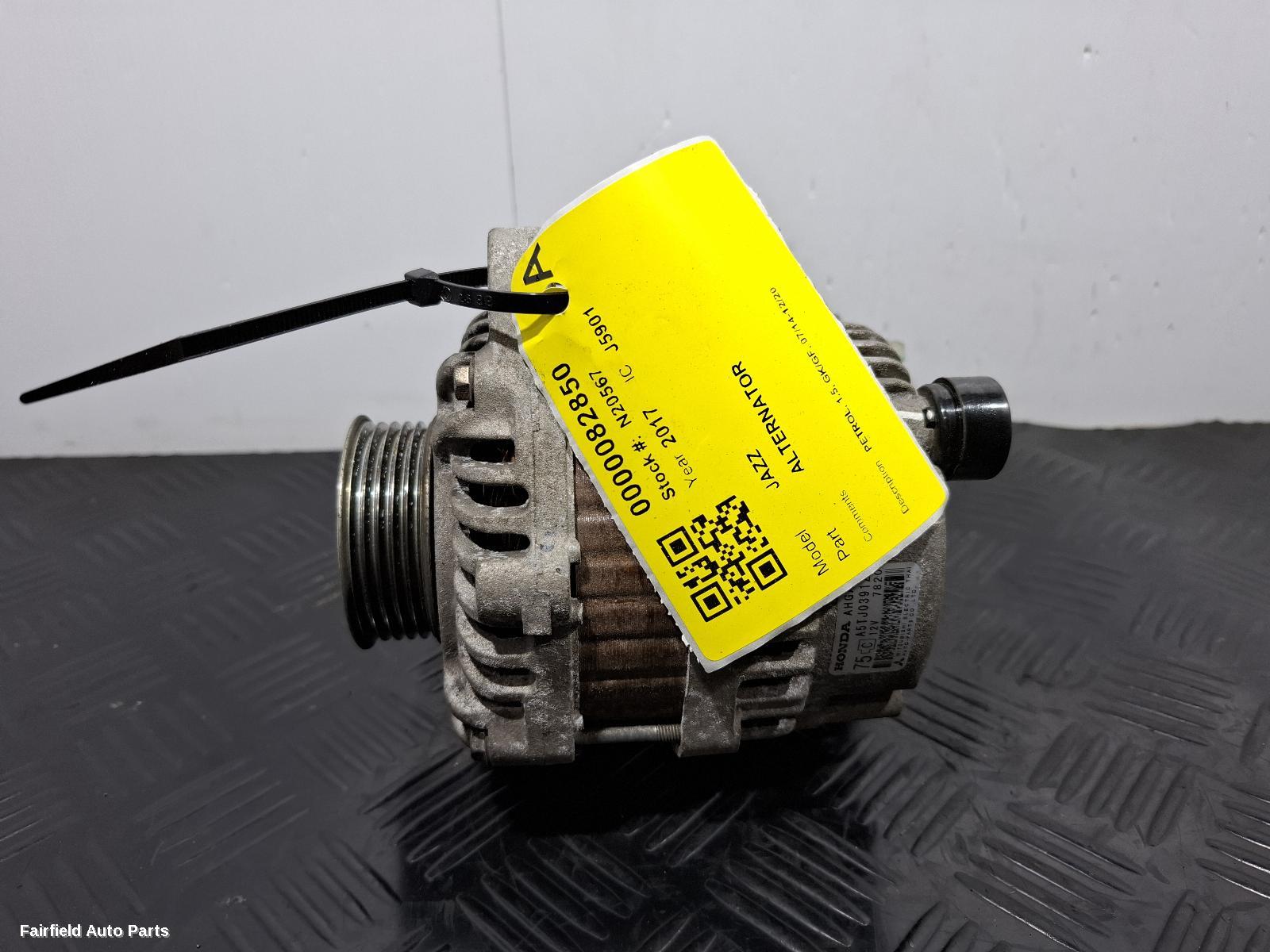 2014-2020 Honda Jazz Alternator