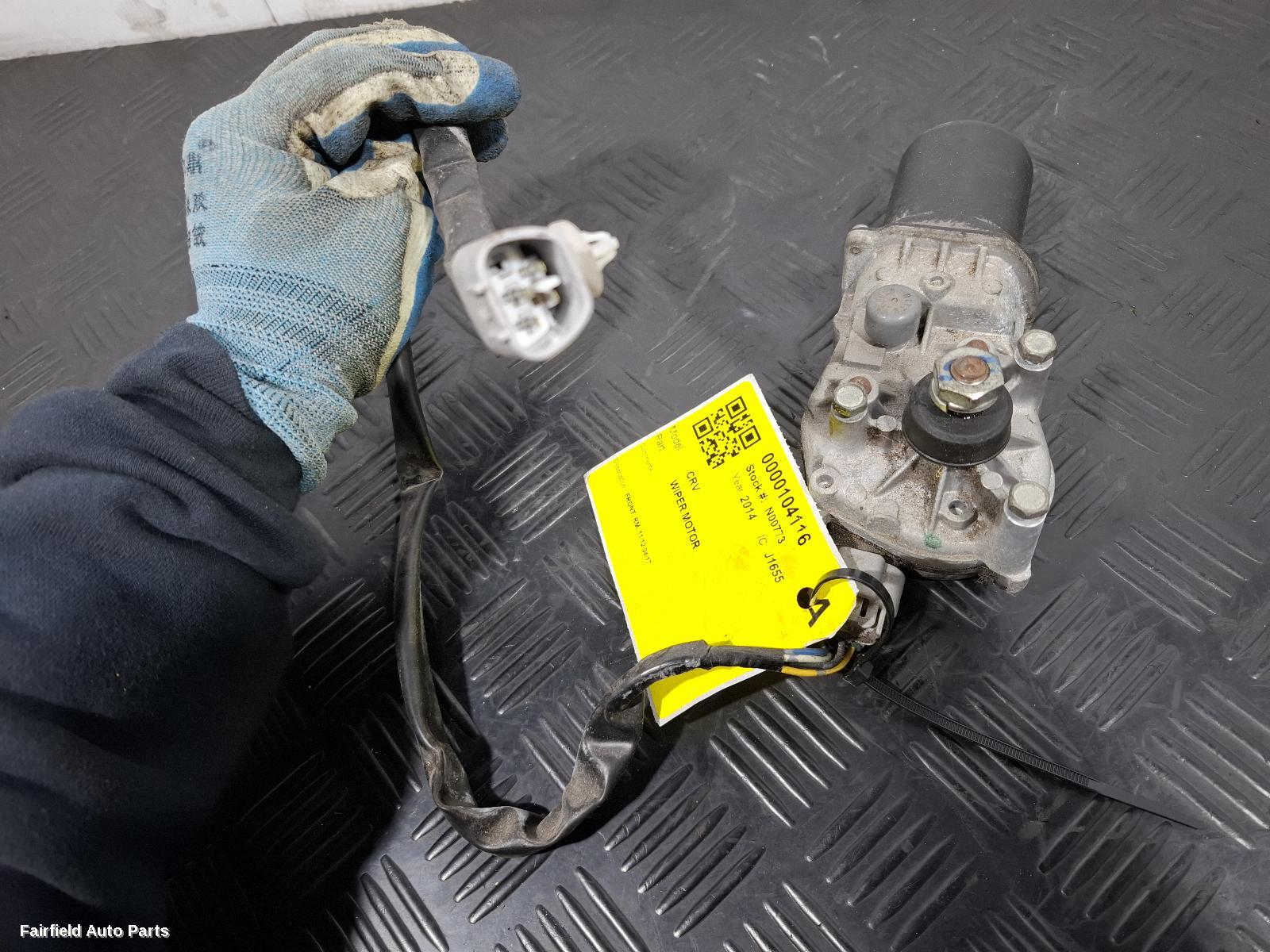 2012-2017 Honda Crv Wiper Motor