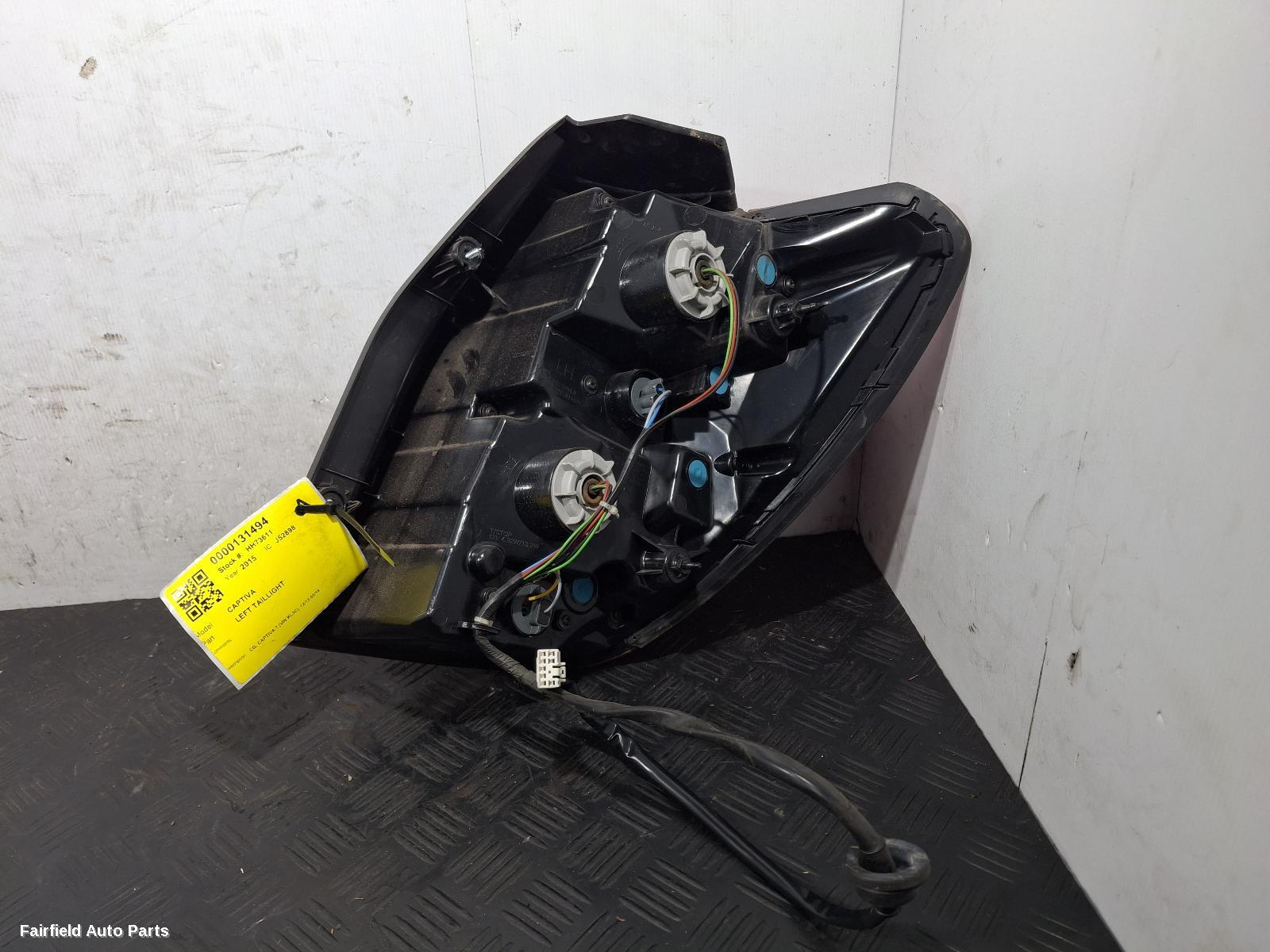 2013-2018 Holden Captiva Left Taillight