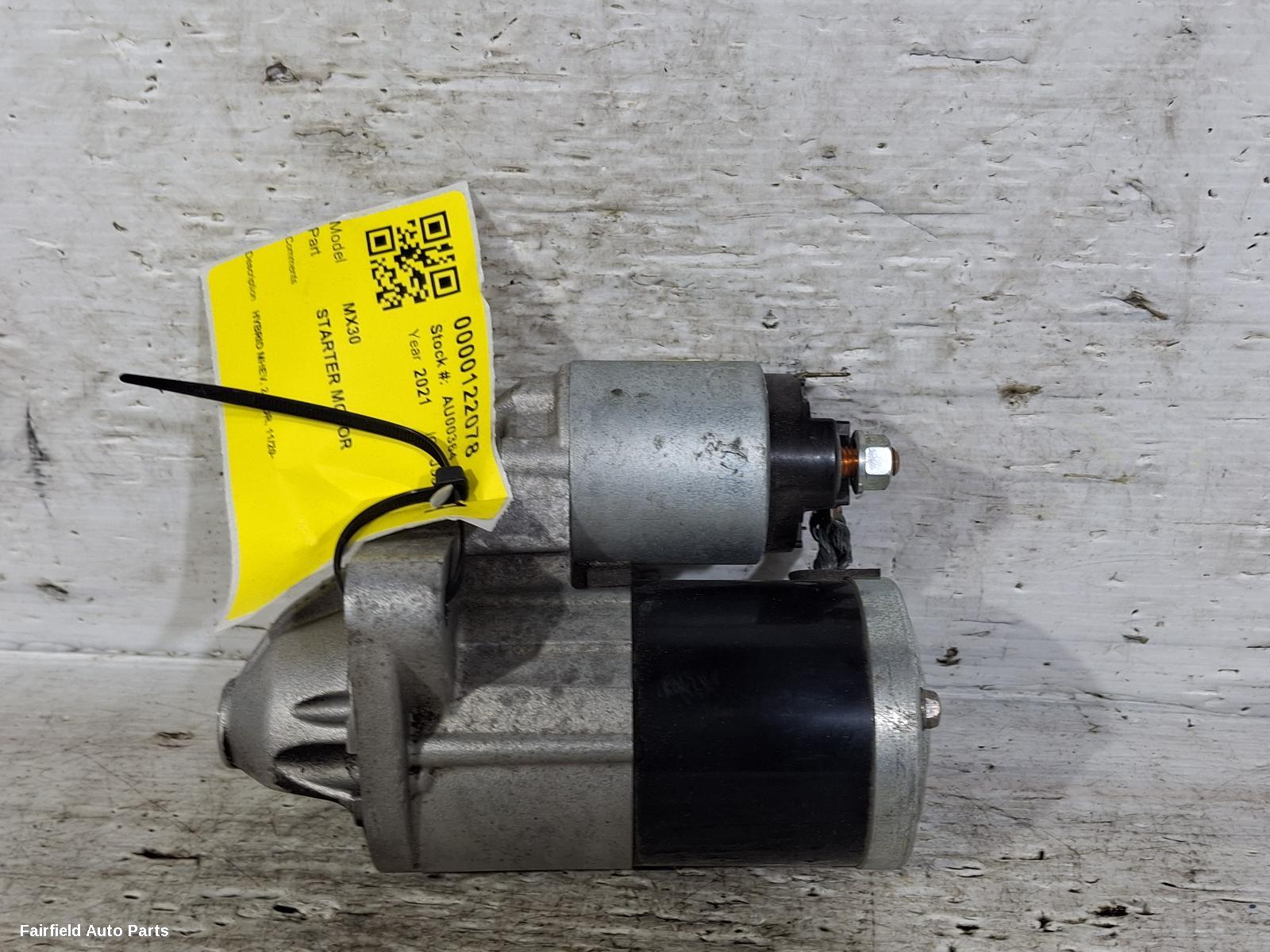 2020-2023 Mazda Mx30 Starter