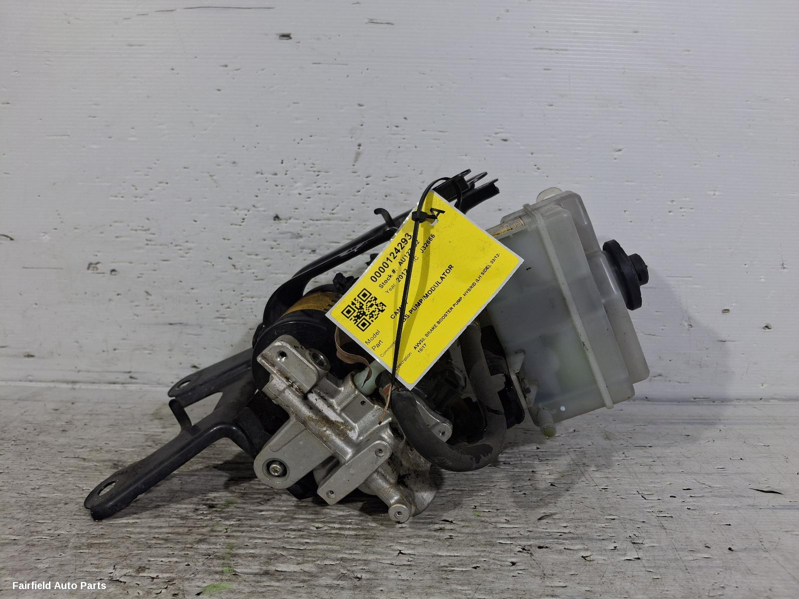 2012-2017 Toyota Camry Abs Pump Modulator