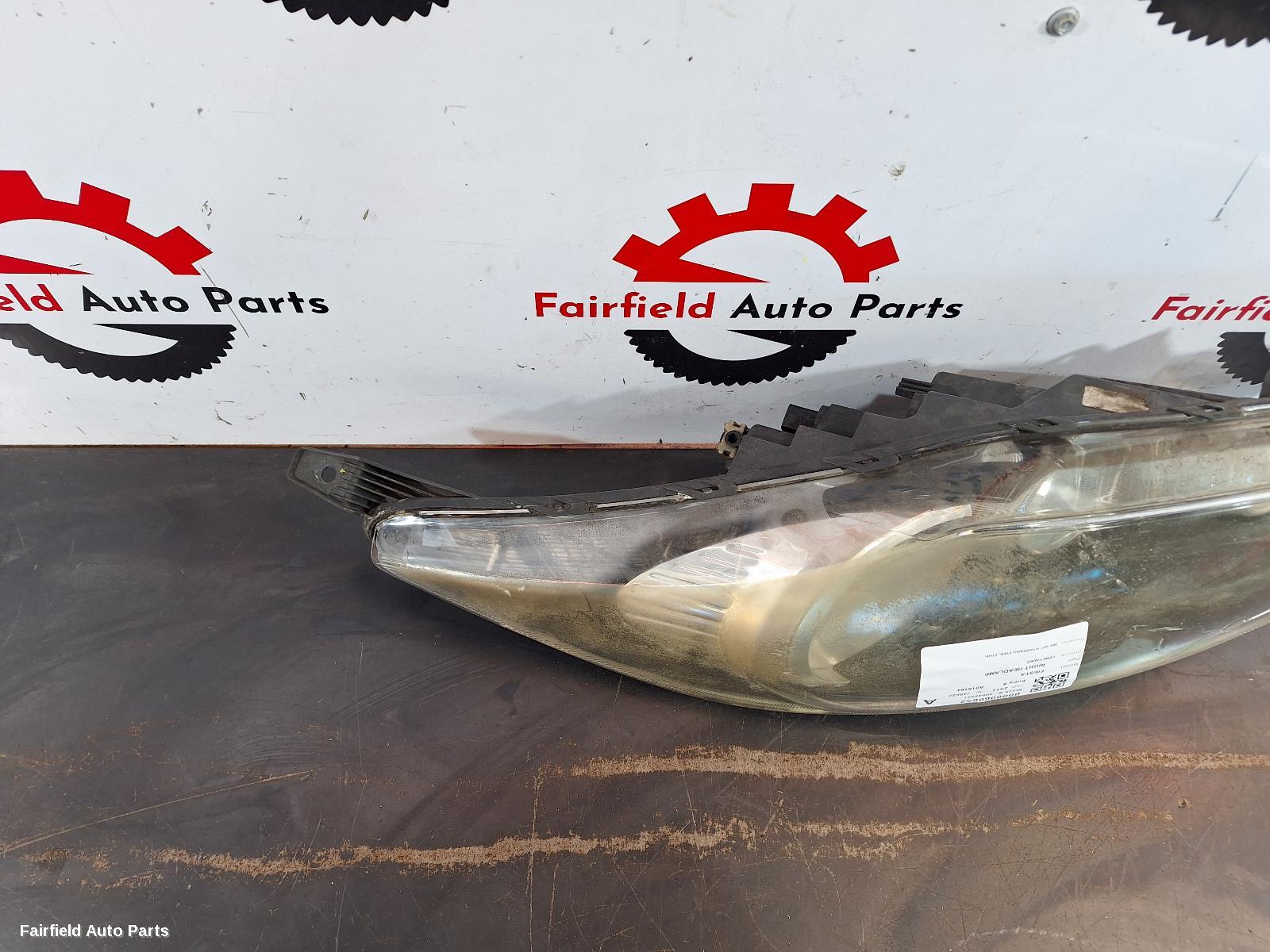 2008-2014 Ford Fiesta Right Headlamp