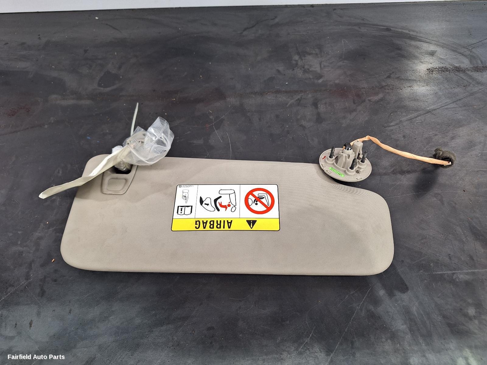 2011-2017 Holden Cruze Sunvisor