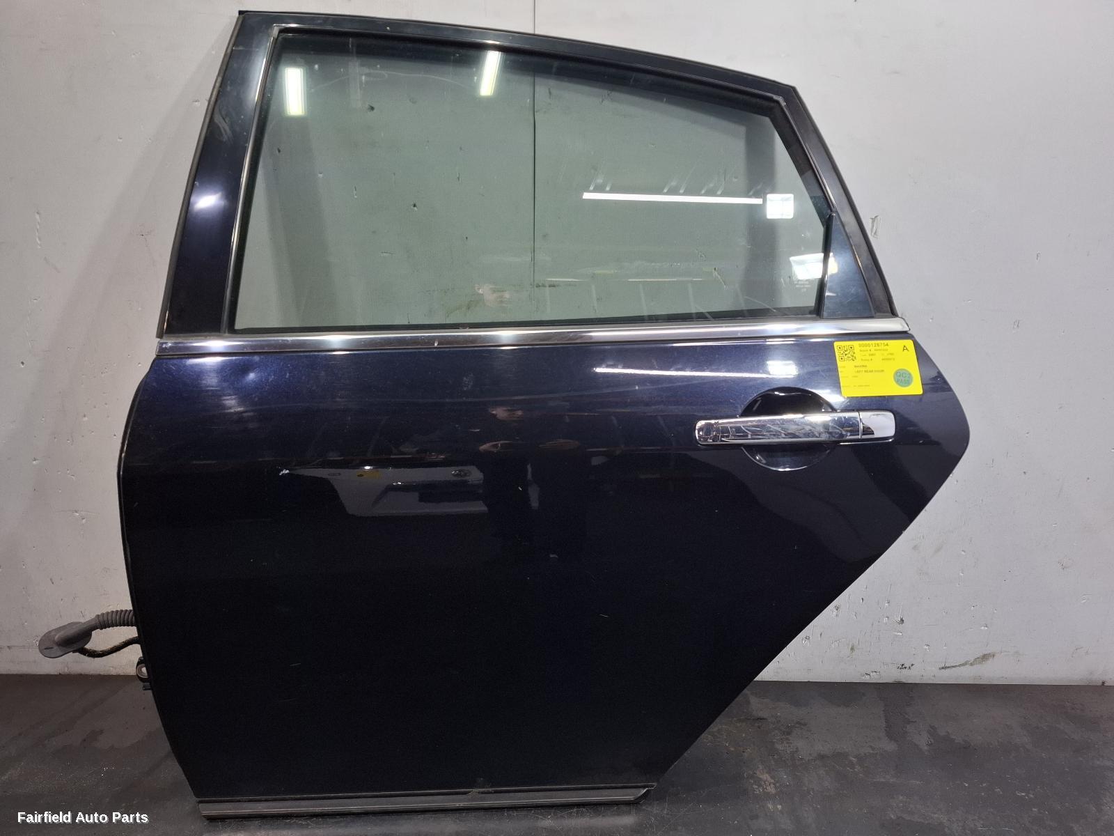 2002-2009 Nissan Maxima Left Rear Door Sliding