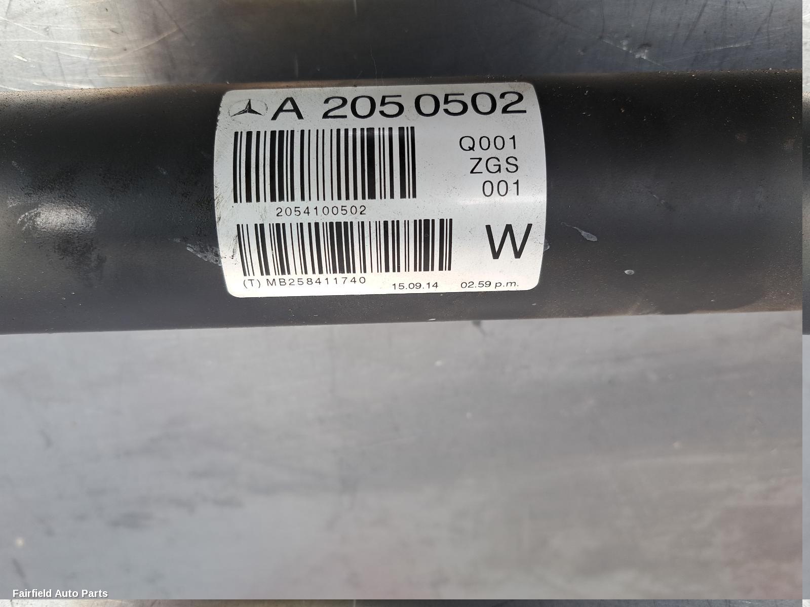 2014-2023 Mercedes C Class Rear Drive Shaft