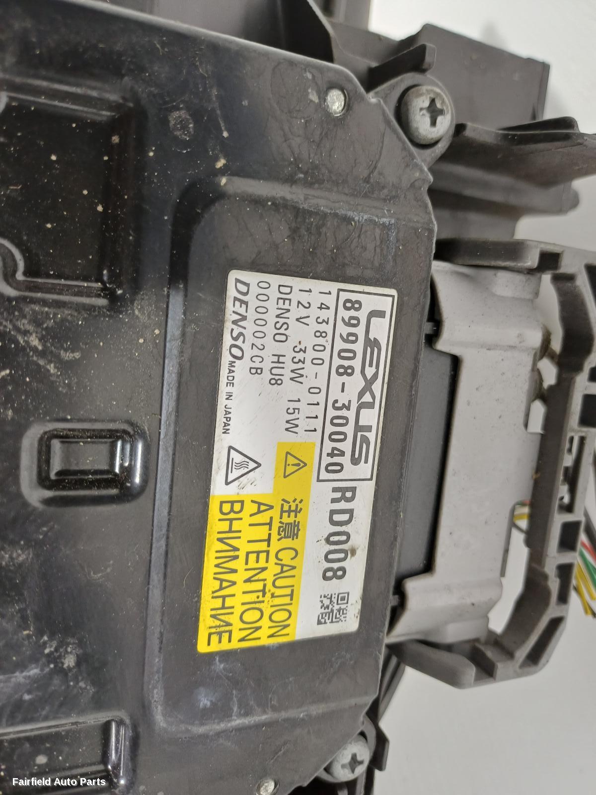2015-2020 Lexus Gs Right Headlamp