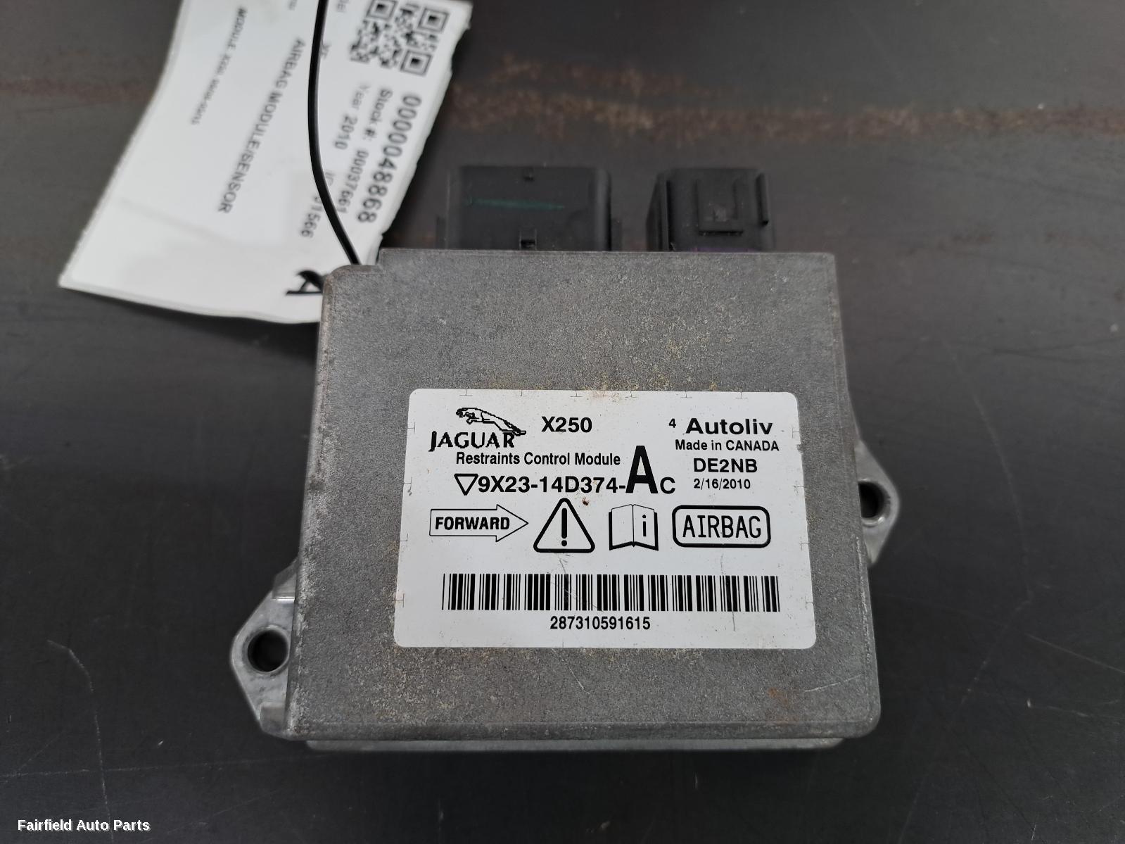 2008-2015 Jaguar Xf Airbag Module Sensor