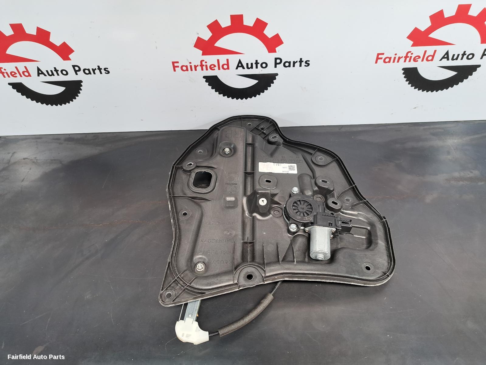2015-2025 Mazda Cx3 Right Rear Wnd Reg Motor