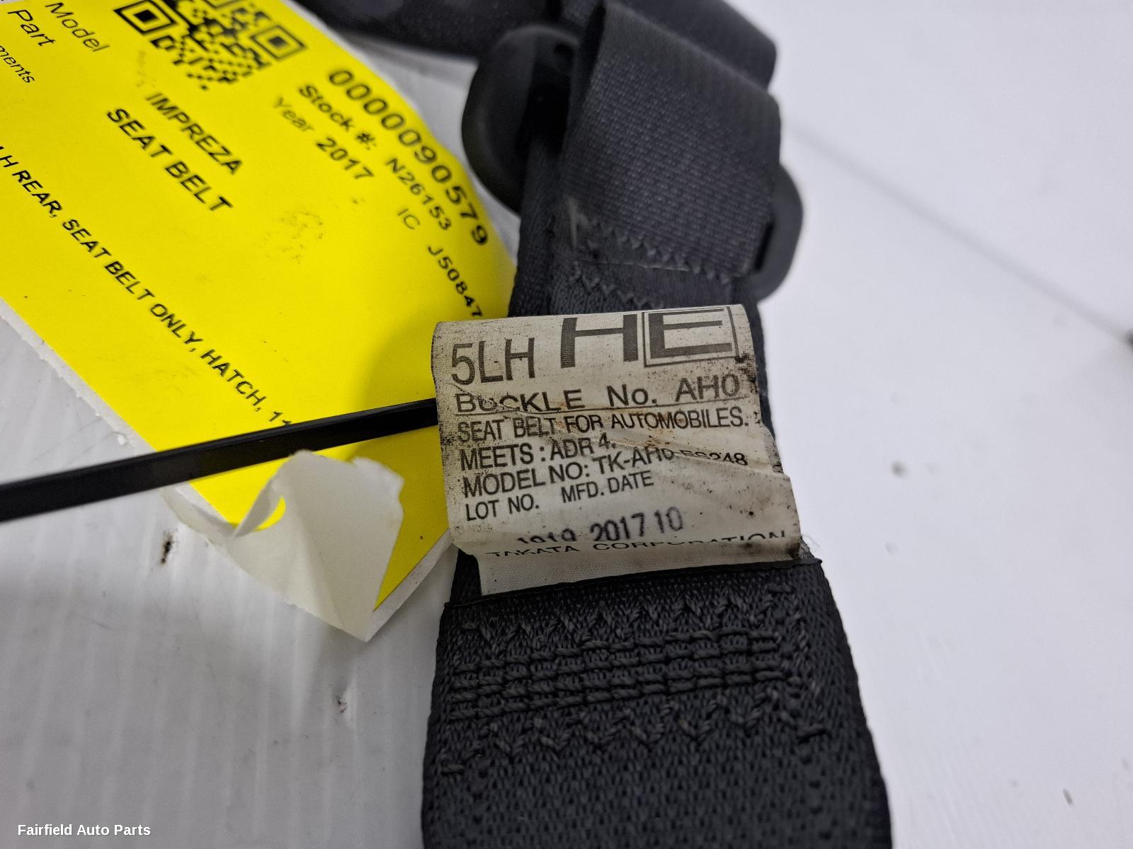 2016-2023 Subaru Impreza Seatbelt Stalk