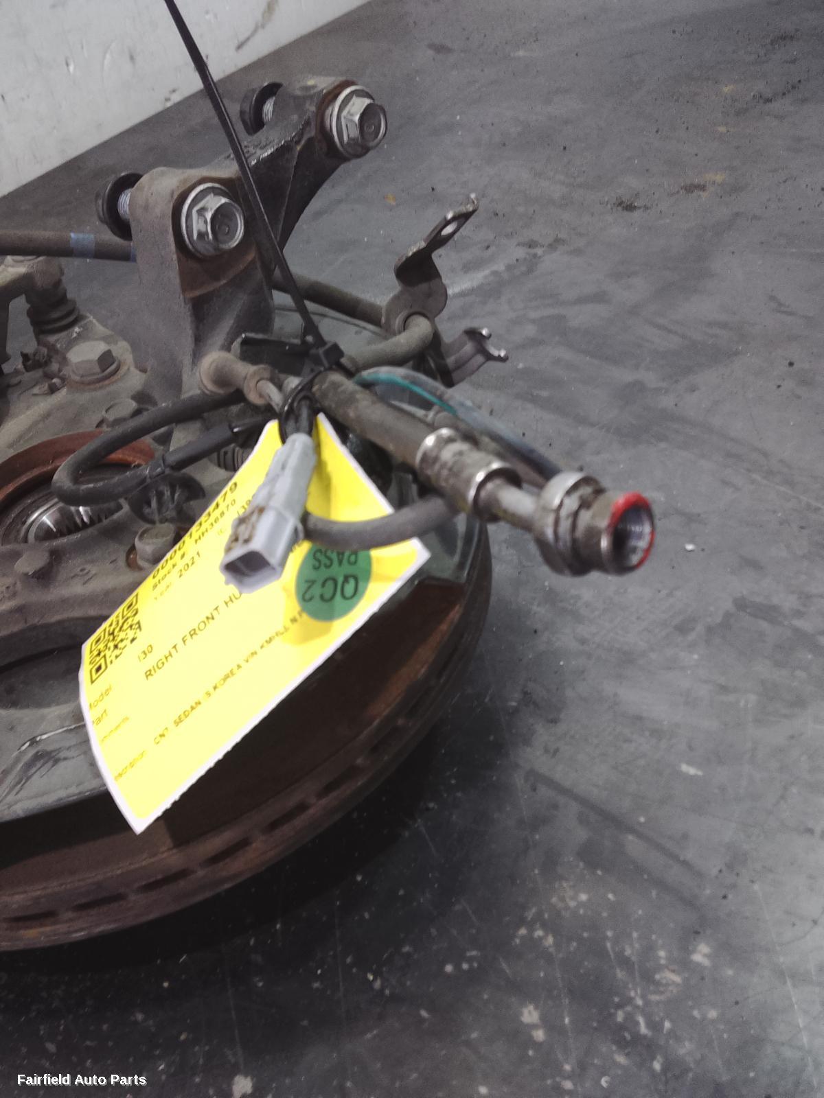 2021-2026 Hyundai I30 Right Front Hub Assembly