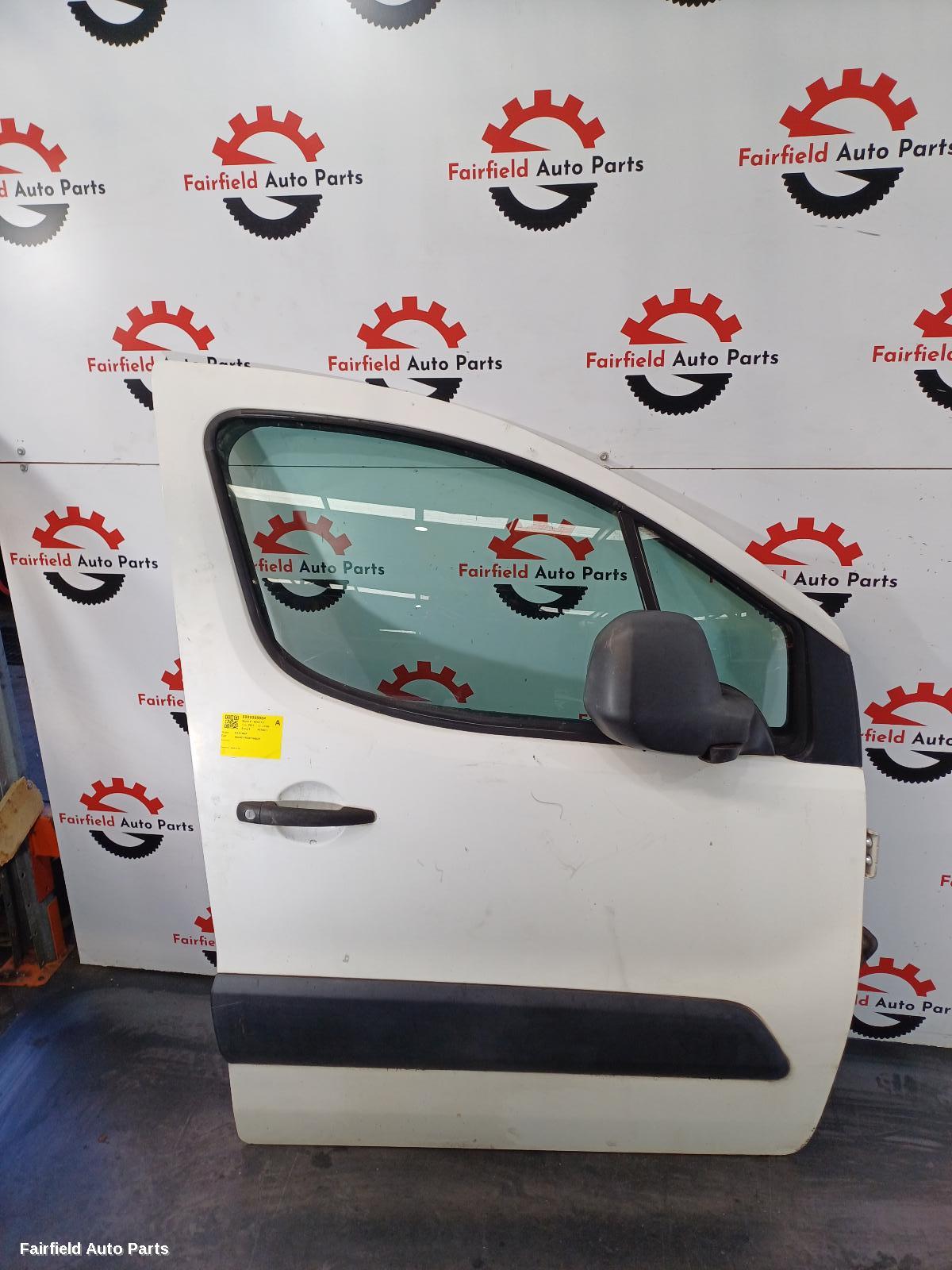 2008-2015 Peugeot Partner Right Front Door