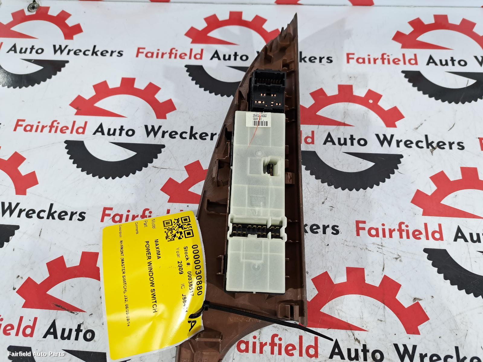2009-2014 Nissan Maxima Pwr Dr Wind Switch
