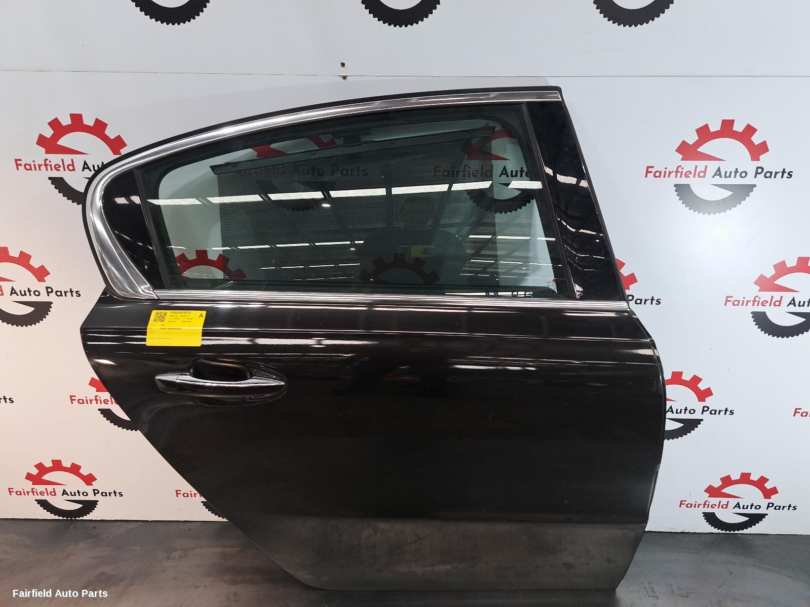2011-2017 Peugeot 508 Right Rear Door Sliding