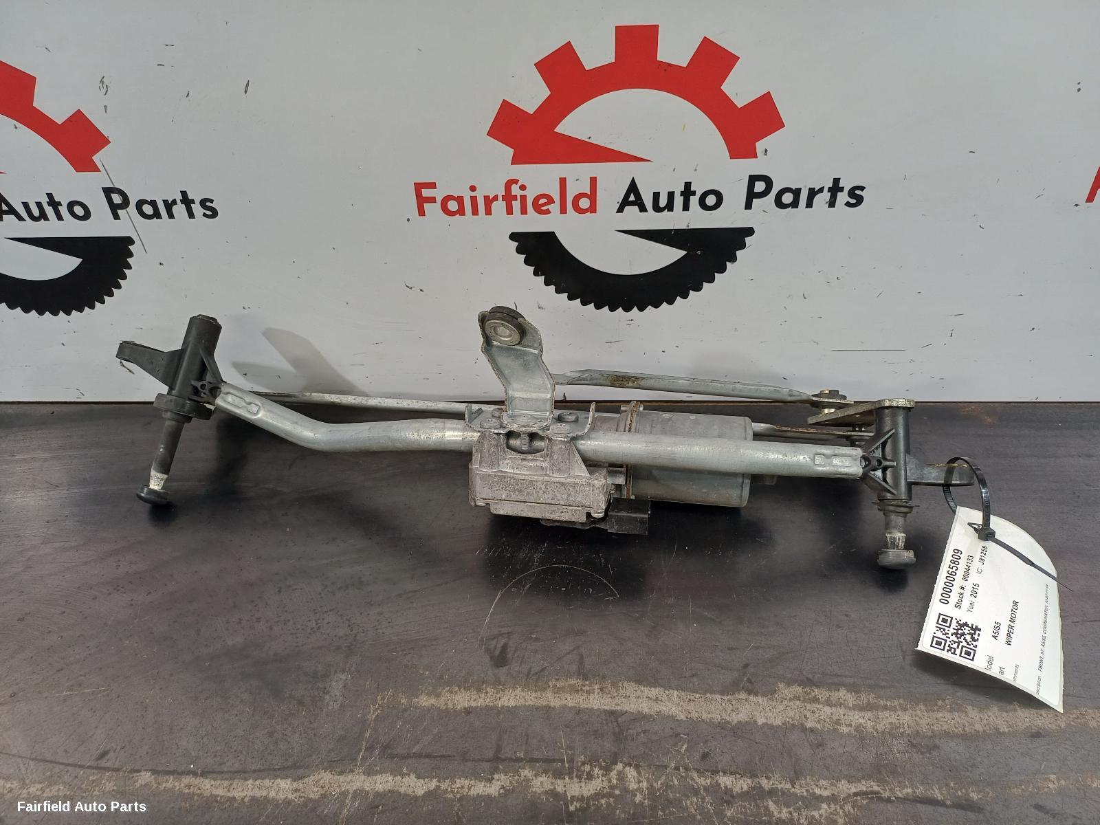 2007-2016 Audi A5 Wiper Motor