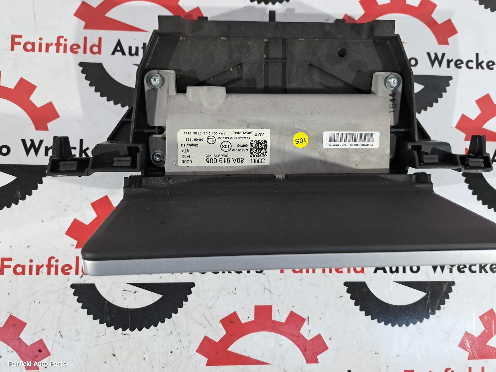 2017-2020 Audi Q5 Radio Cd Dvd Sat Tv