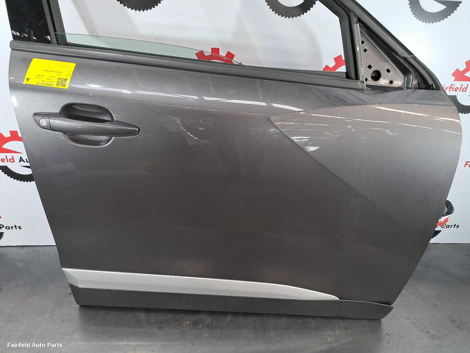 2020-2026 Peugeot 2008 Right Front Door