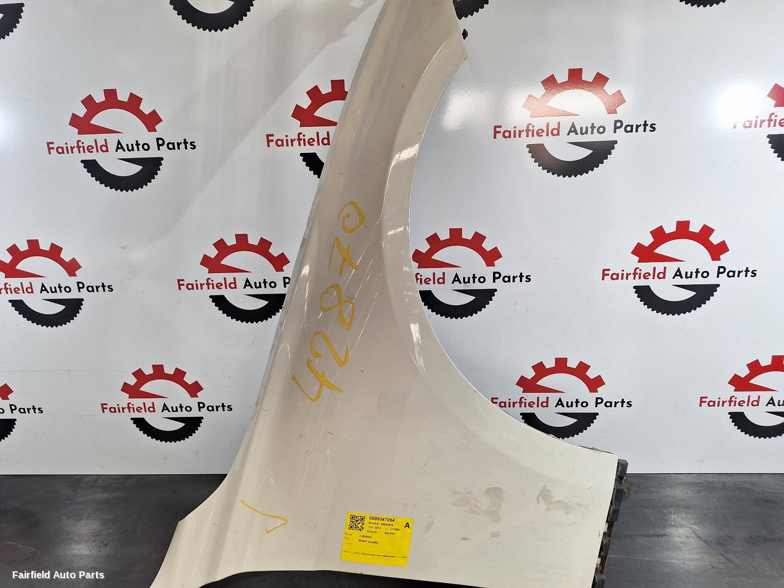 2011-2019 Bmw 3 Series Right Guard