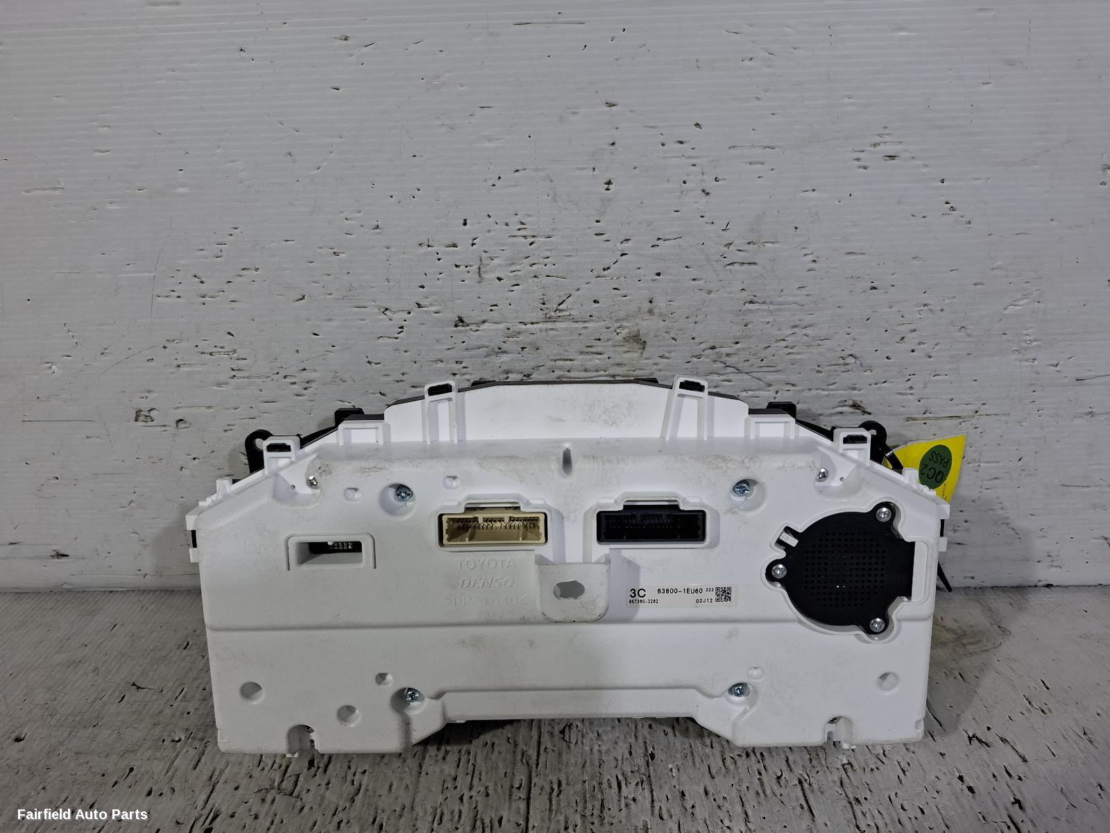 2018-2026 Toyota Corolla Instrument Cluster