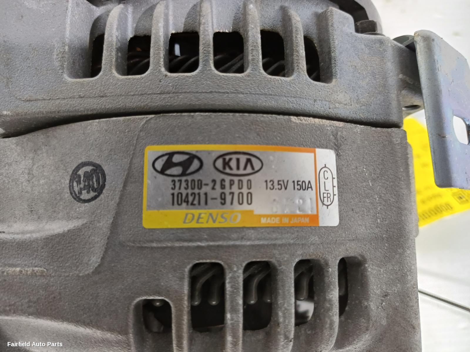 2021-2026 Hyundai I30 Alternator